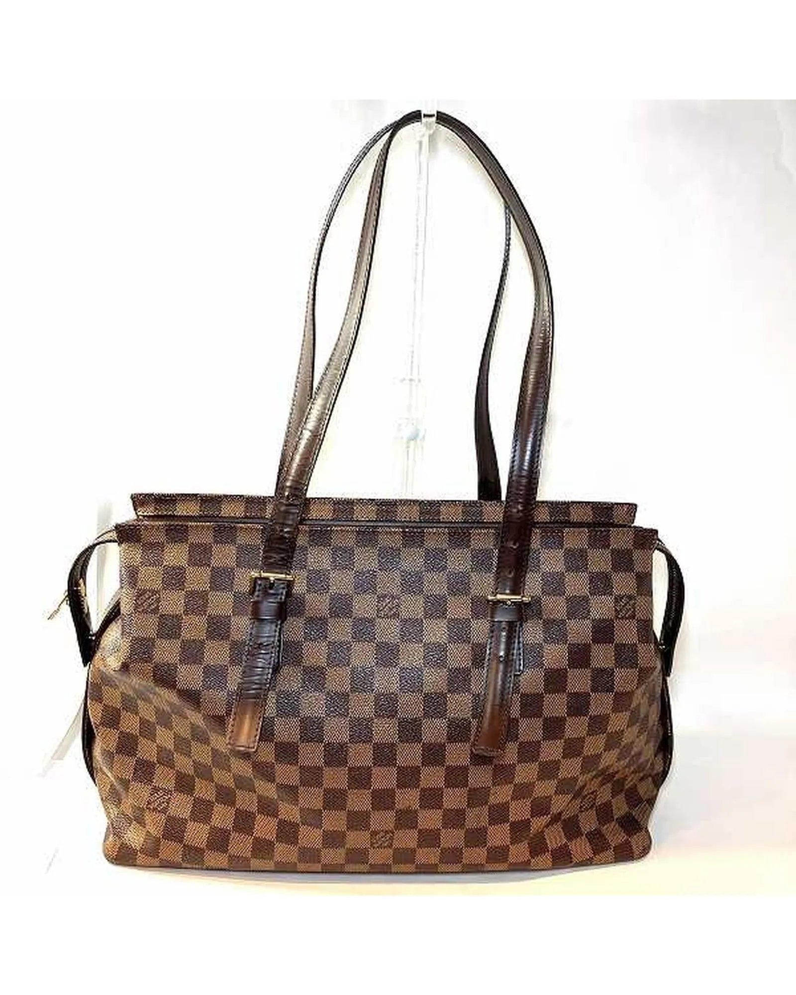 Authentic Louis Vuitton Damier Shoulder Bag - Fair Condition