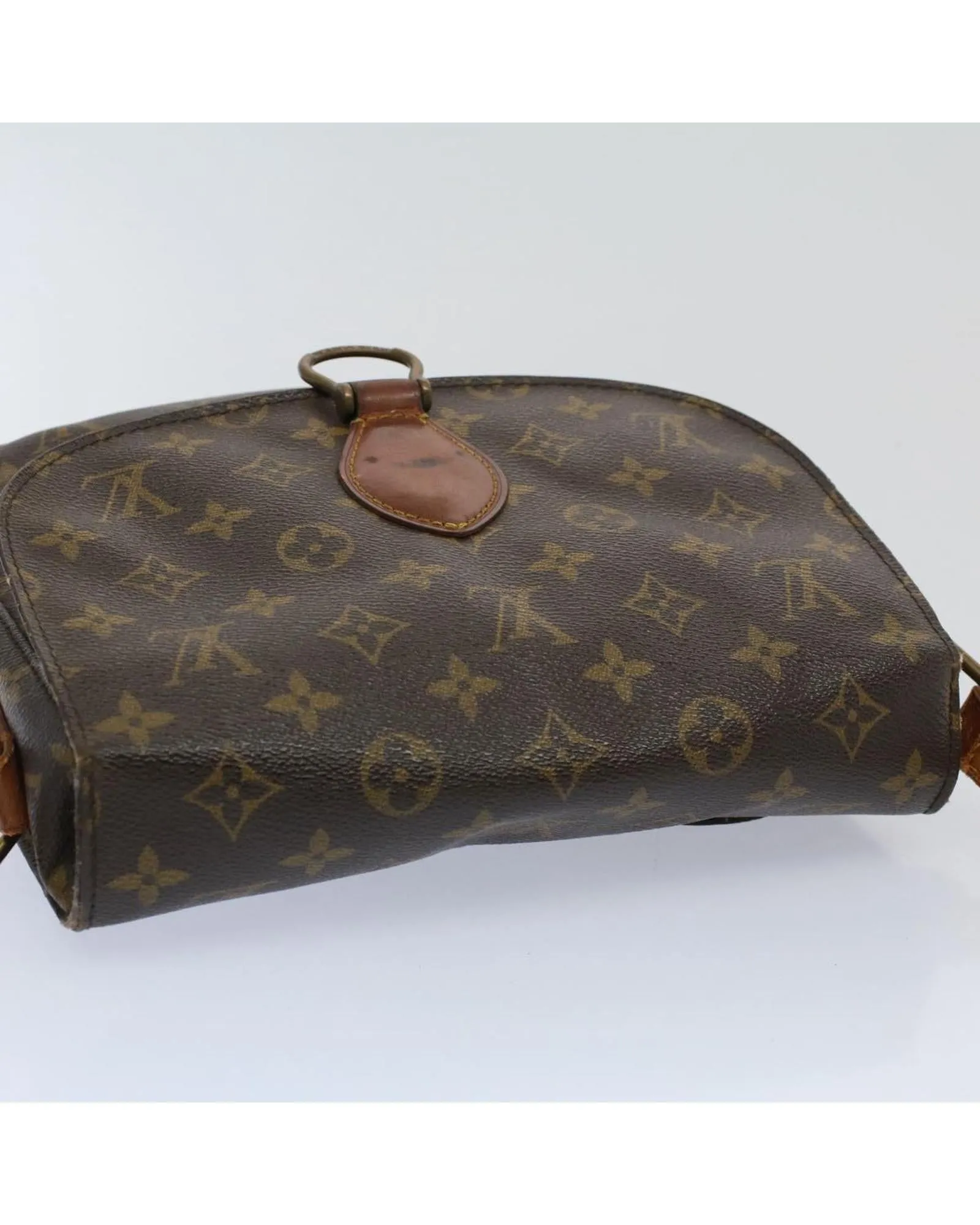 Authentic Monogram Saint Cloud GM Shoulder Bag by Louis Vuitton