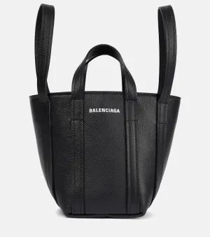 Balenciaga Casual XS Leather Tote Bag, Black