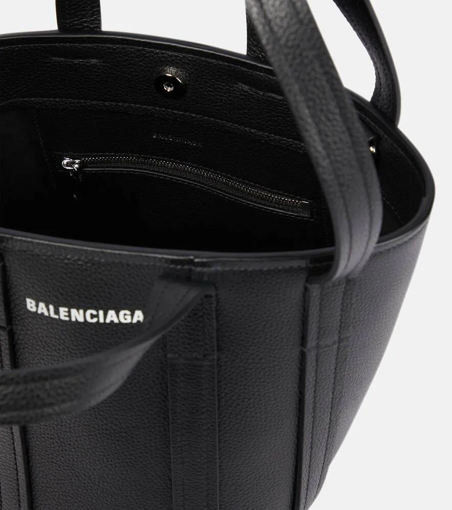 Balenciaga Casual XS Leather Tote Bag, Black