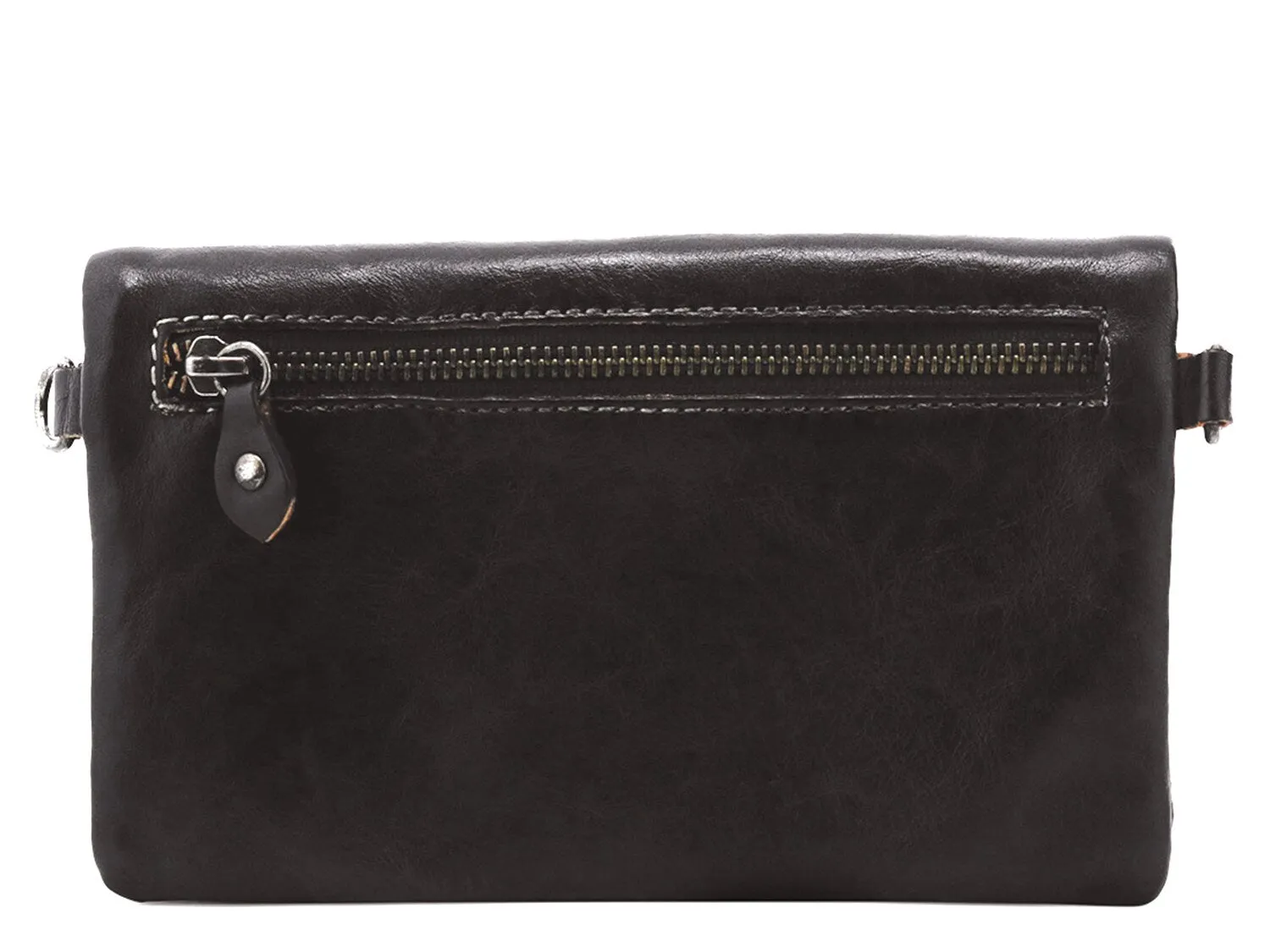 Bed Stu Cadence Leather Crossbody Bag, Black