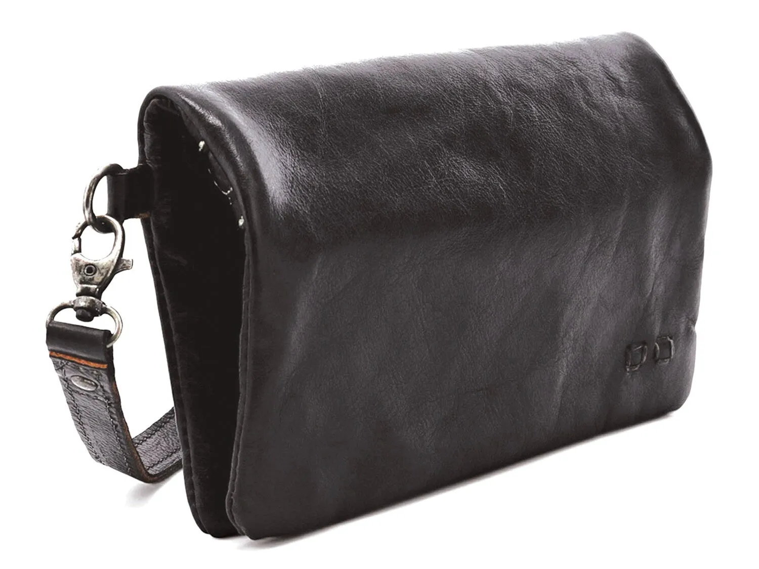 Bed Stu Cadence Leather Crossbody Bag, Black