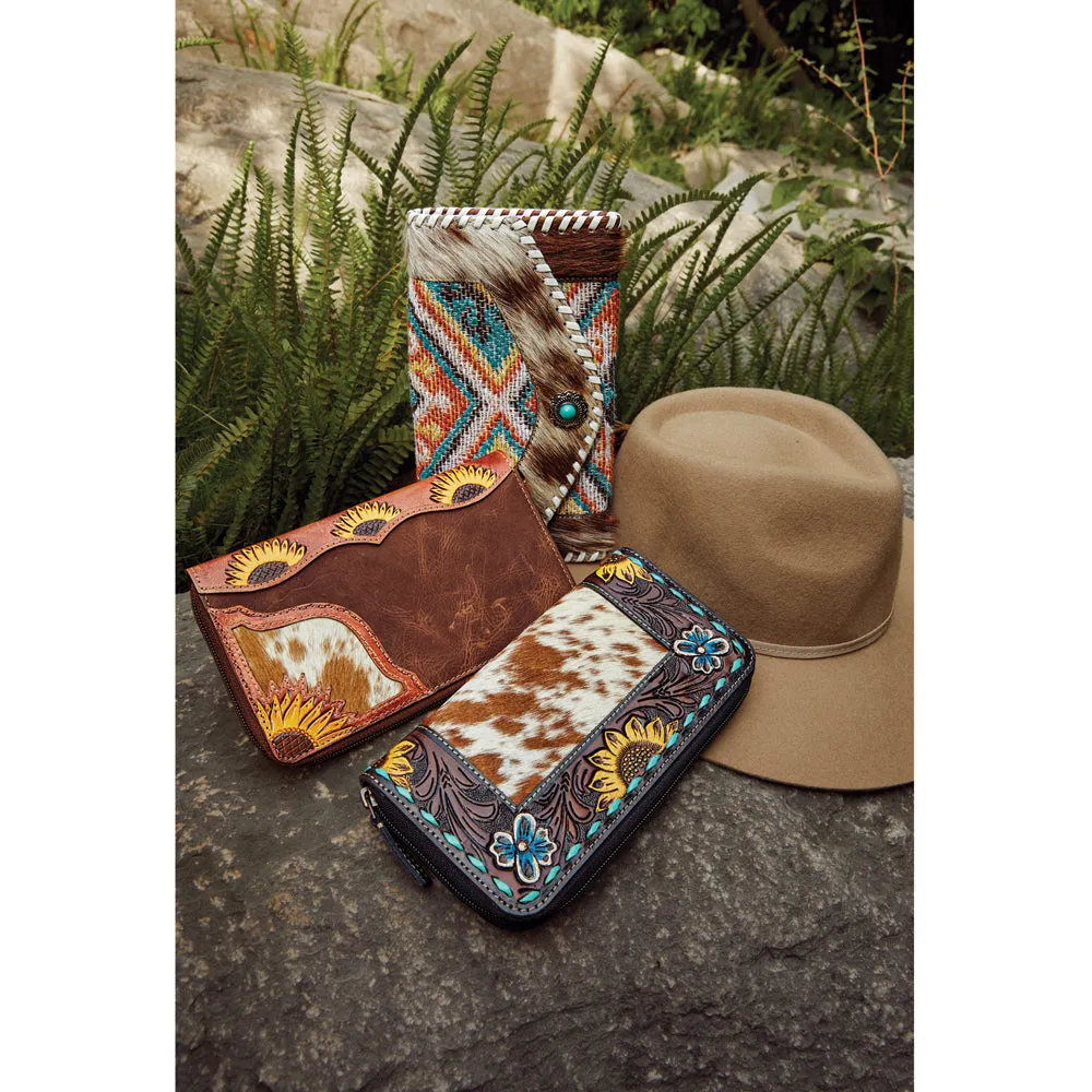 Boho Patchy Wallet