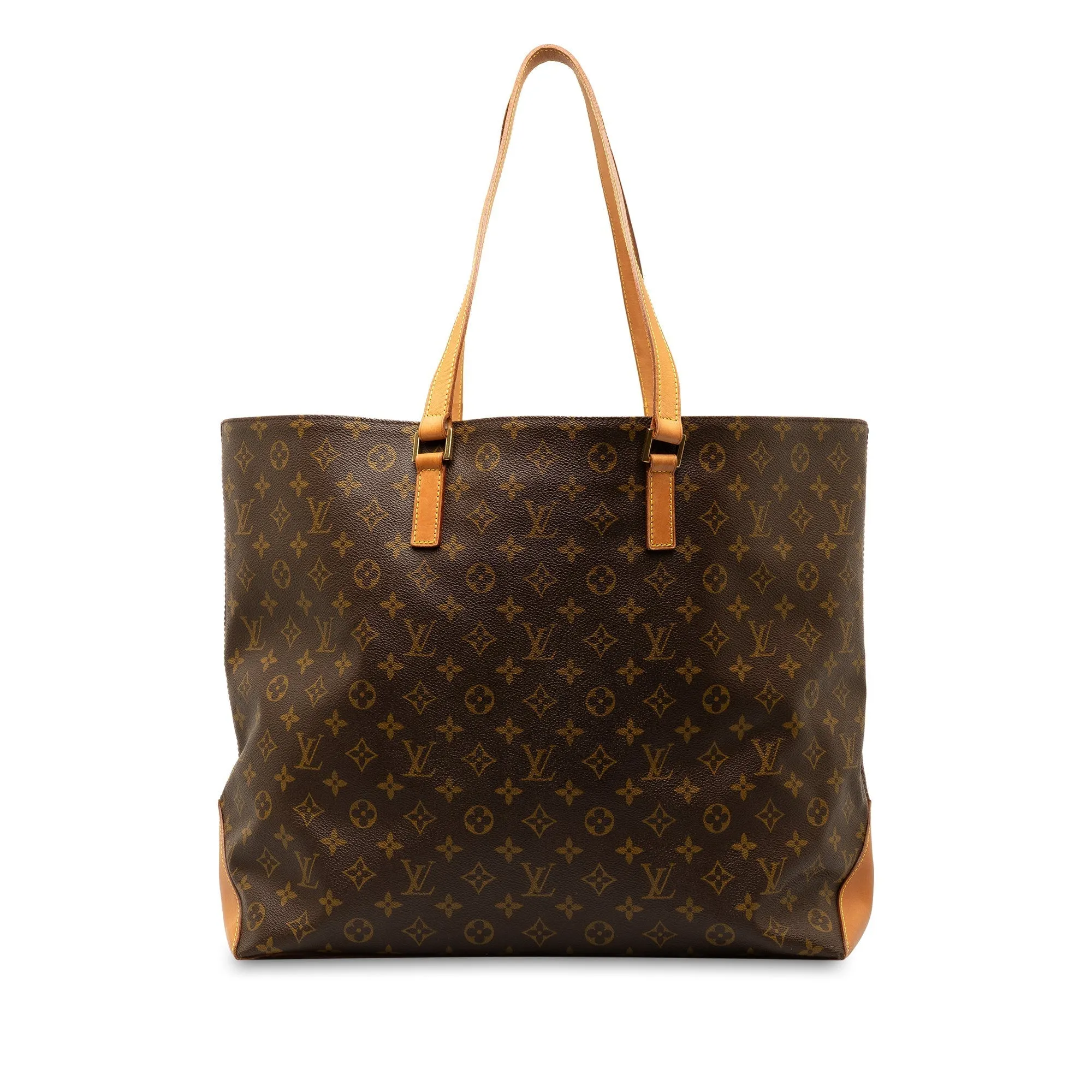 Brown Louis Vuitton Monogram Cabas Alto Tote Bag