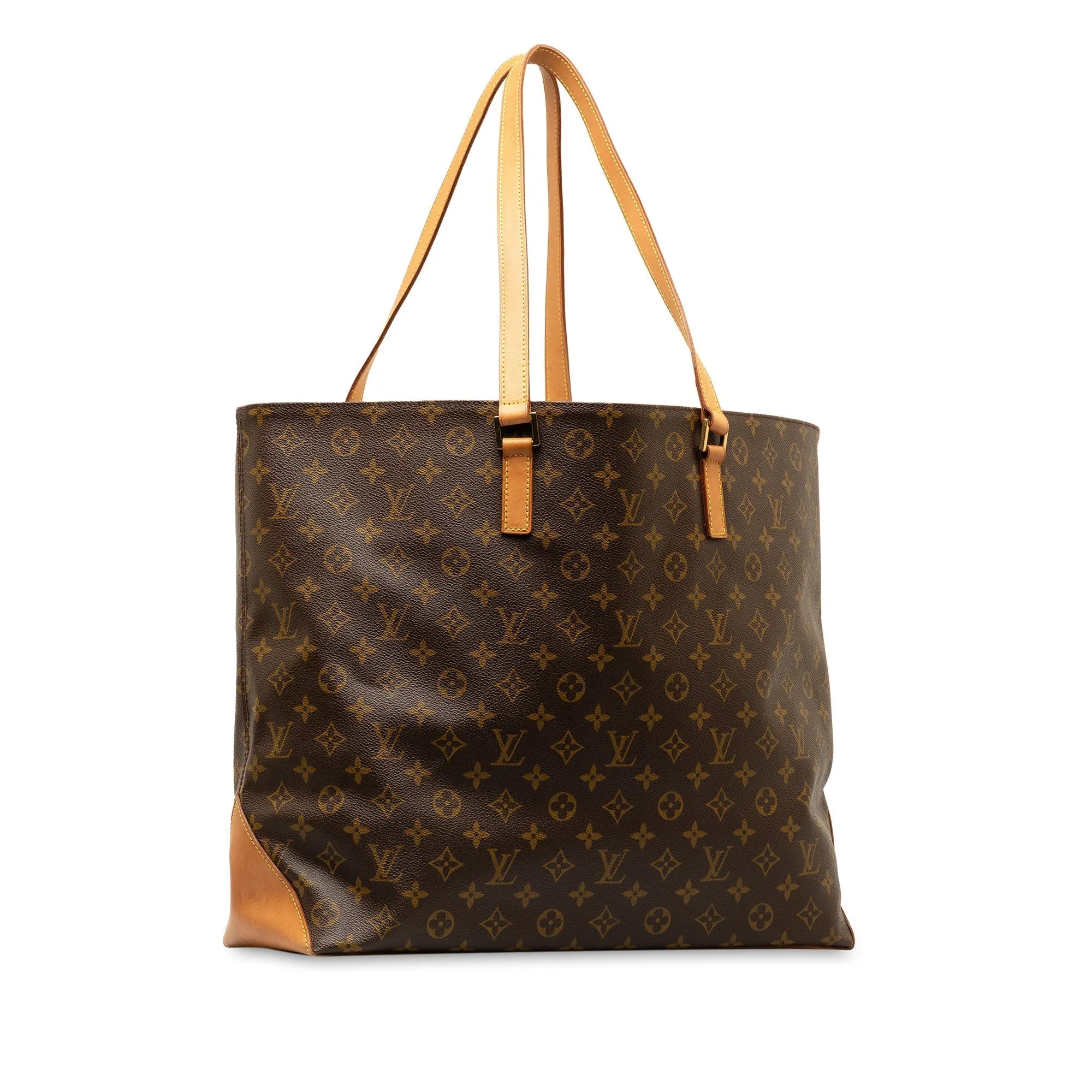 Brown Louis Vuitton Monogram Cabas Alto Tote Bag