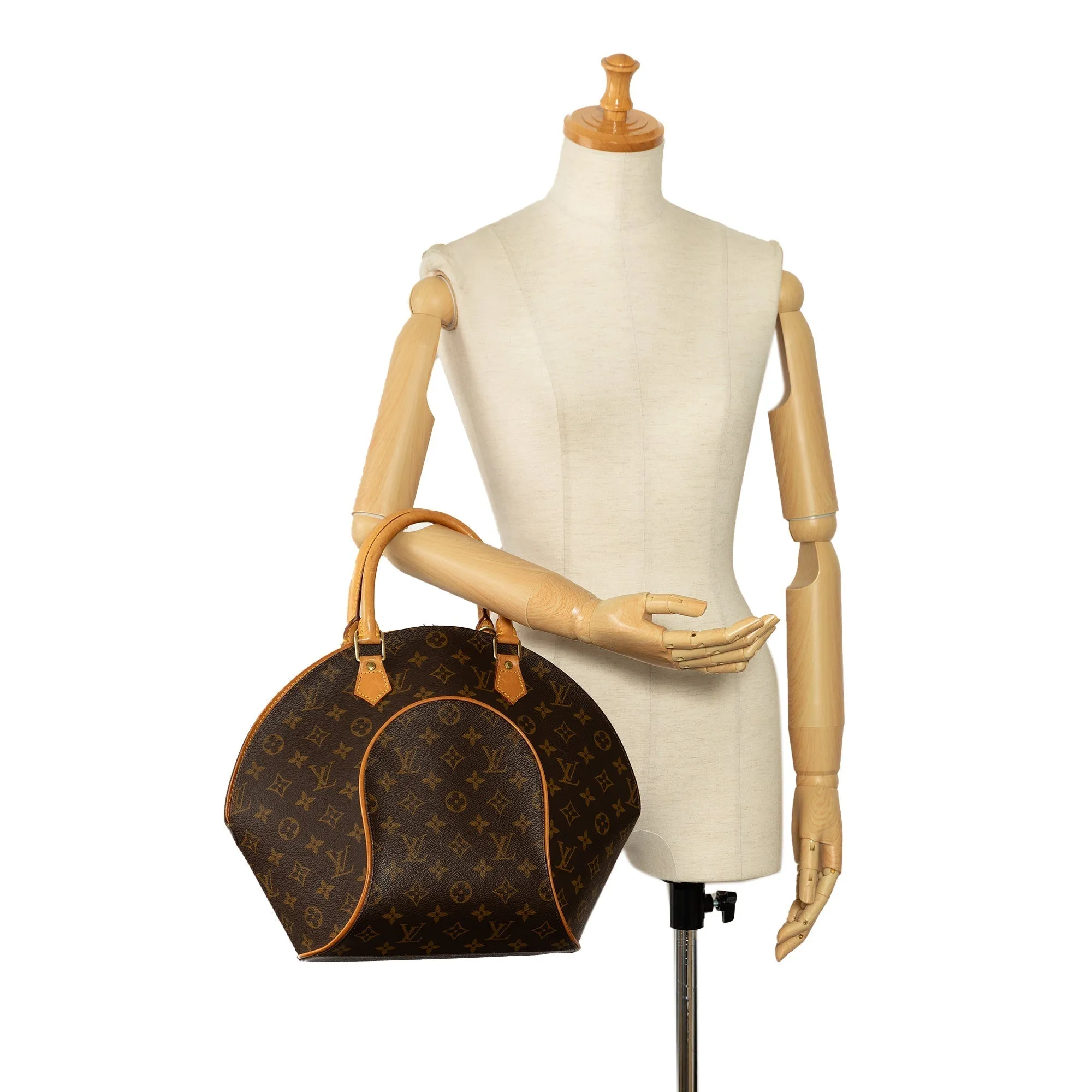 Brown Louis Vuitton Monogram Ellipse MM Handbag