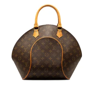 Brown Louis Vuitton Monogram Ellipse MM Handbag