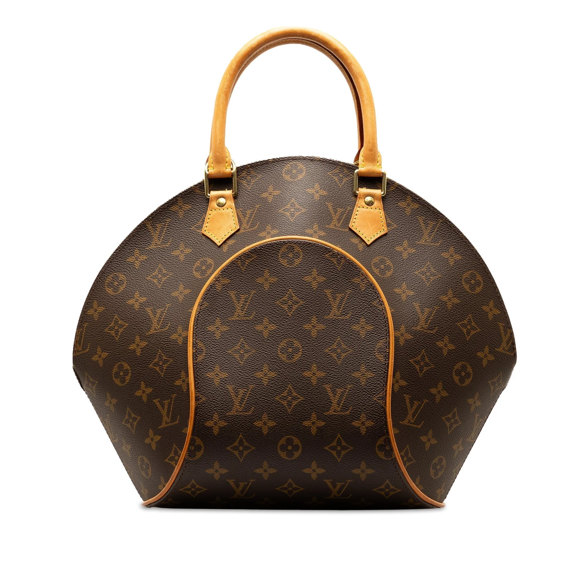 Brown Louis Vuitton Monogram Ellipse MM Handbag