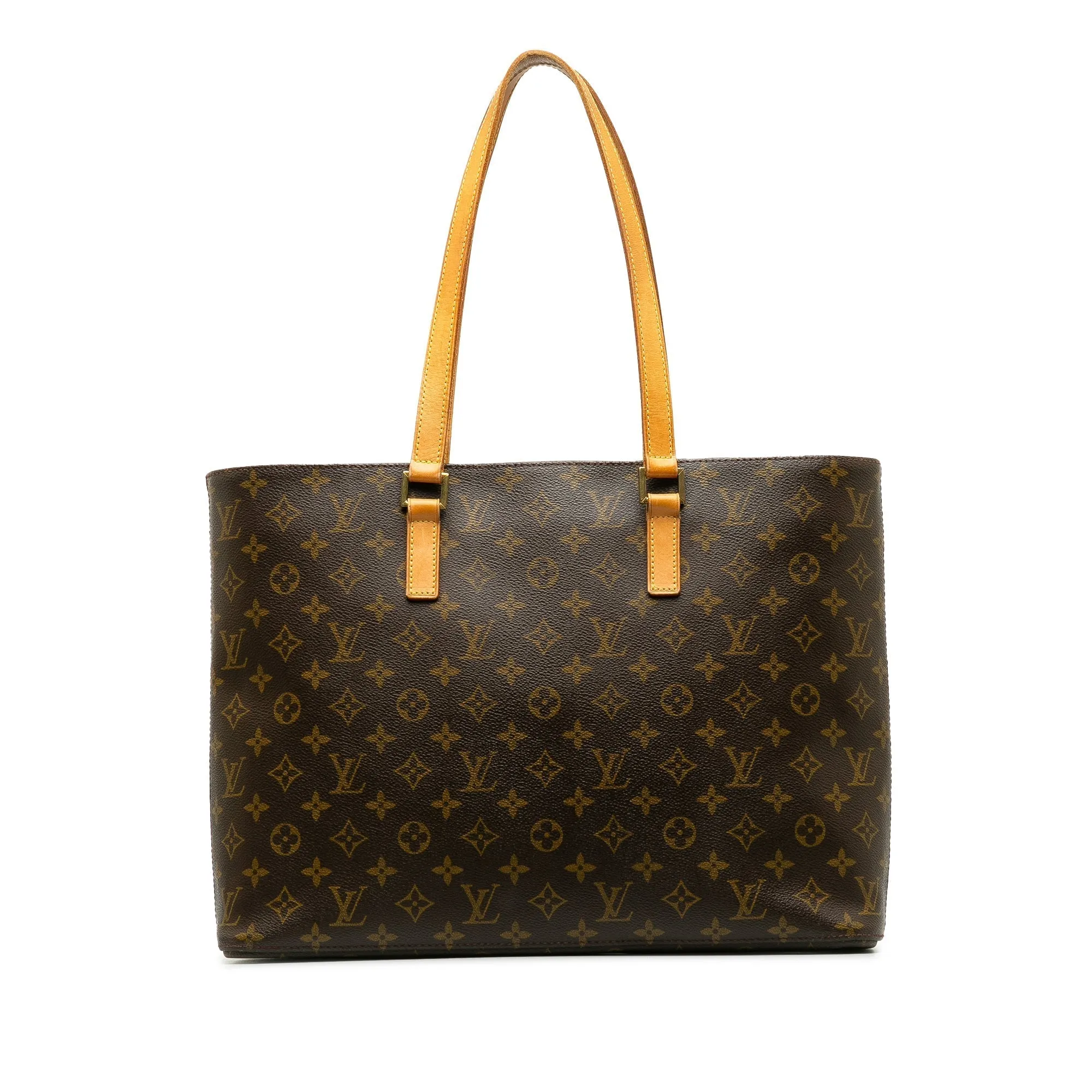 Brown Louis Vuitton Monogram Luco Tote Bag