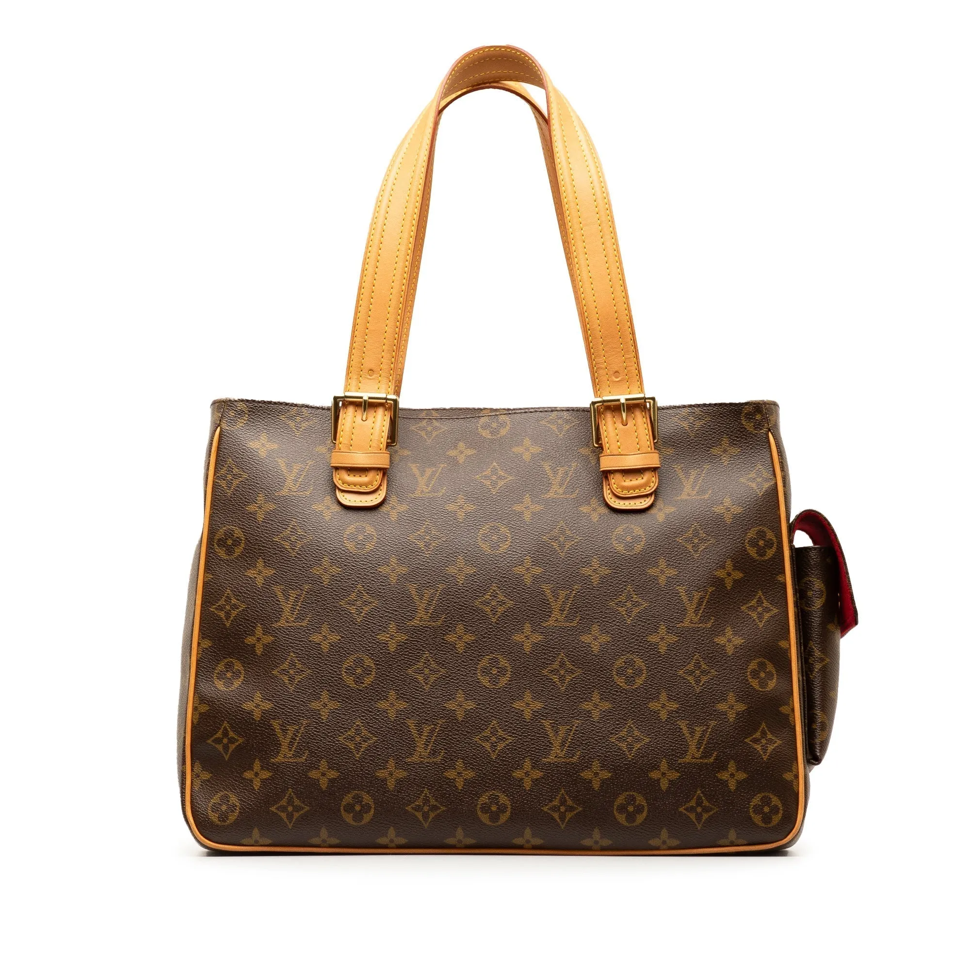 Brown Louis Vuitton Monogram Multipli-Cite Tote Bag