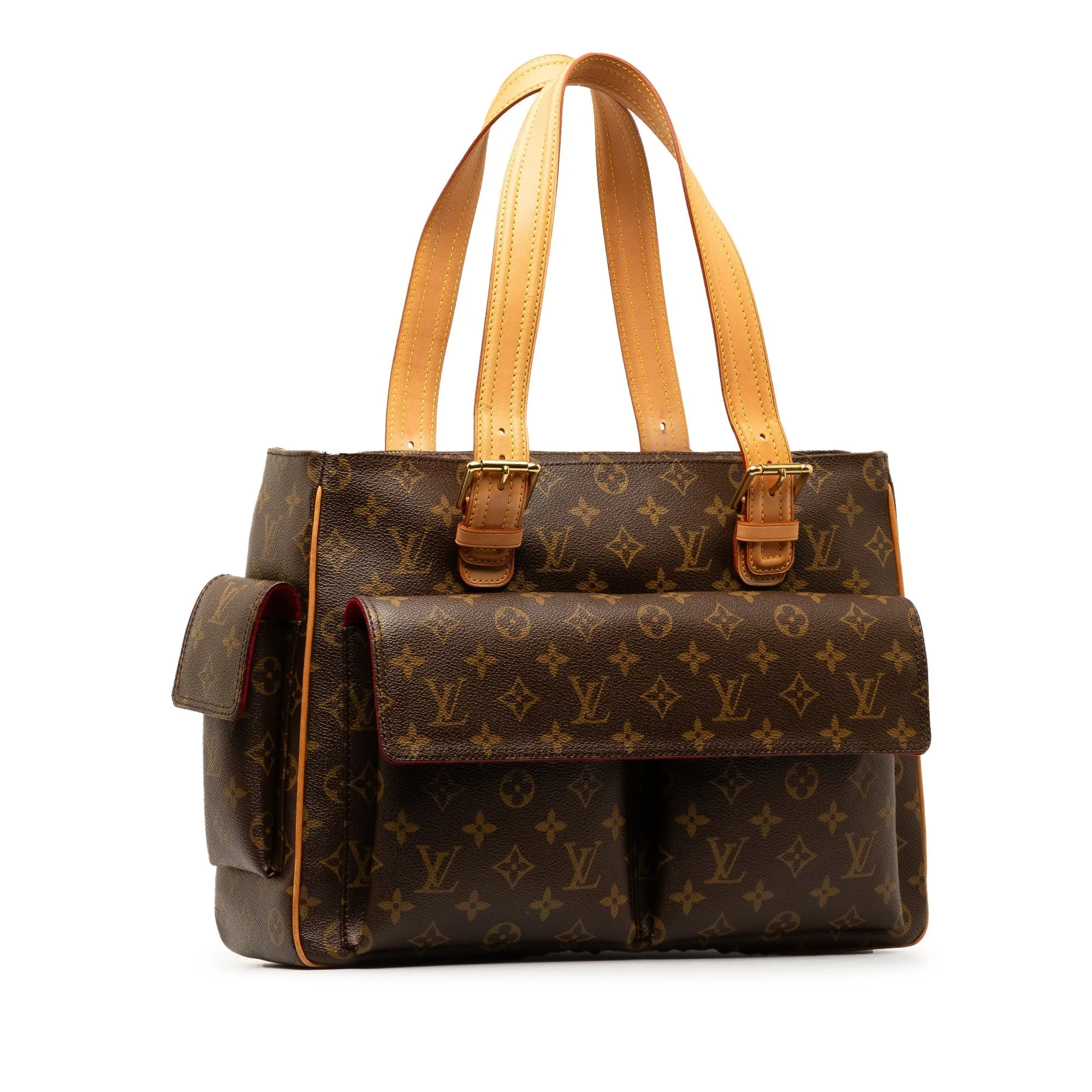 Brown Louis Vuitton Monogram Multipli-Cite Tote Bag