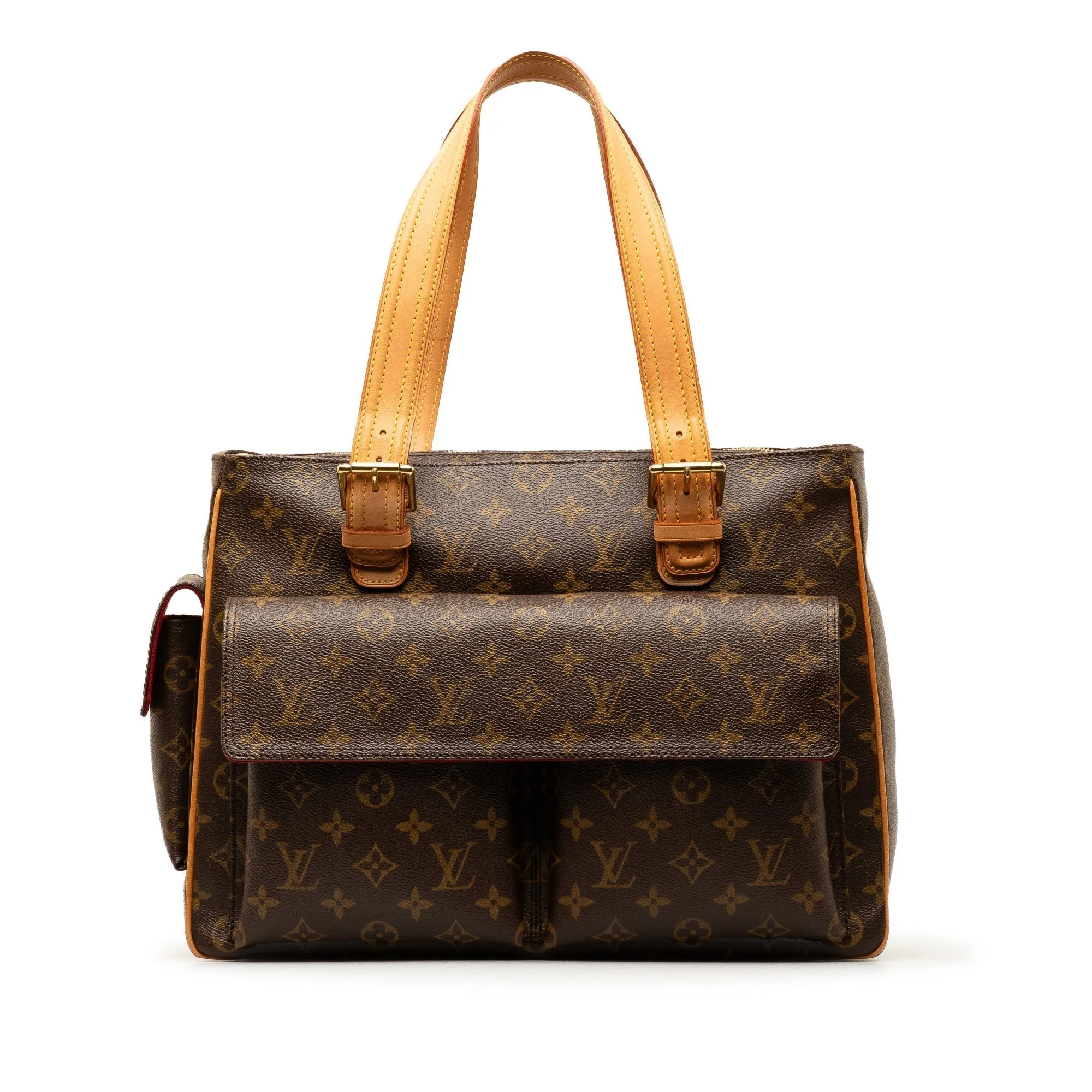 Brown Louis Vuitton Monogram Multipli-Cite Tote Bag