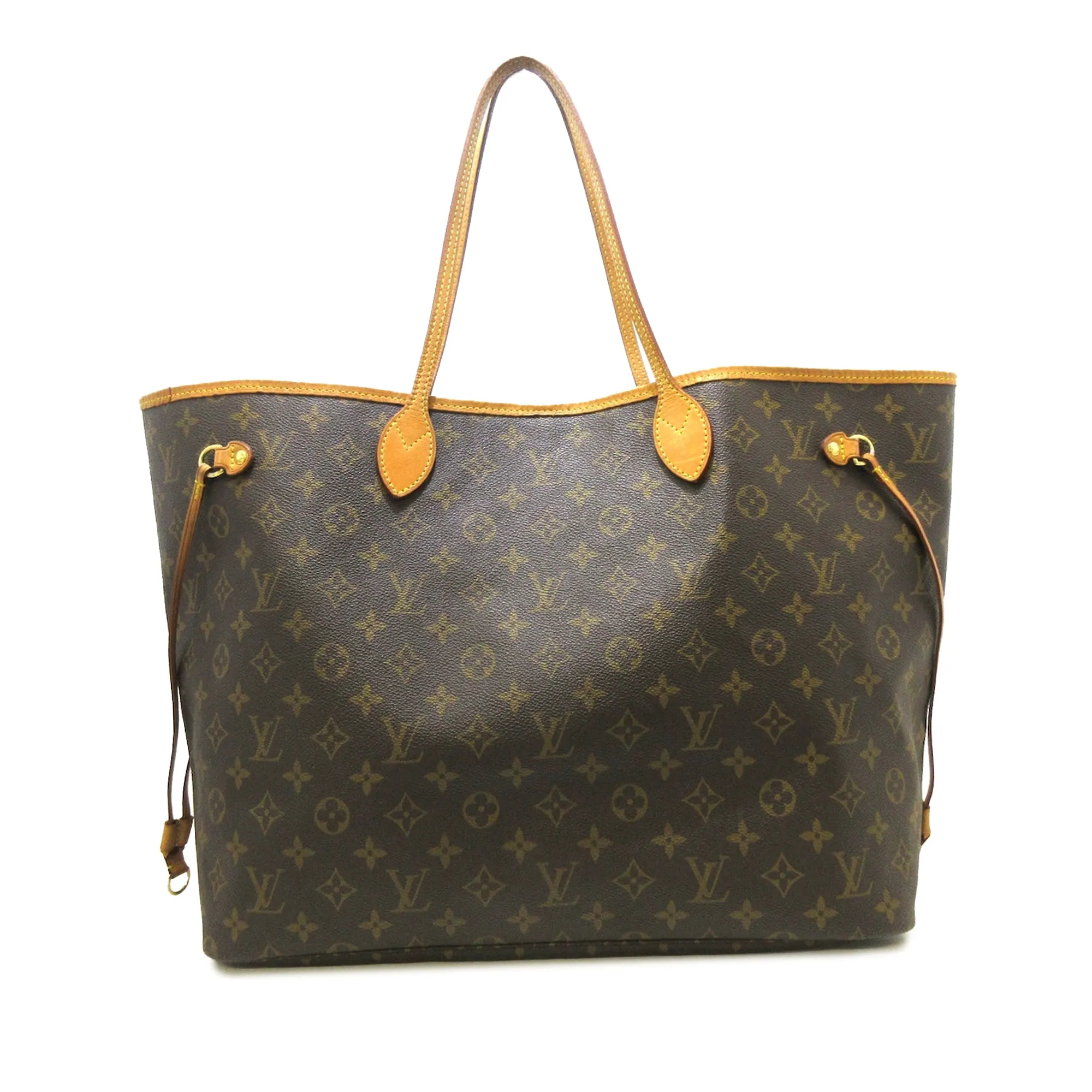 Brown Louis Vuitton Monogram Neverfull GM Tote Bag