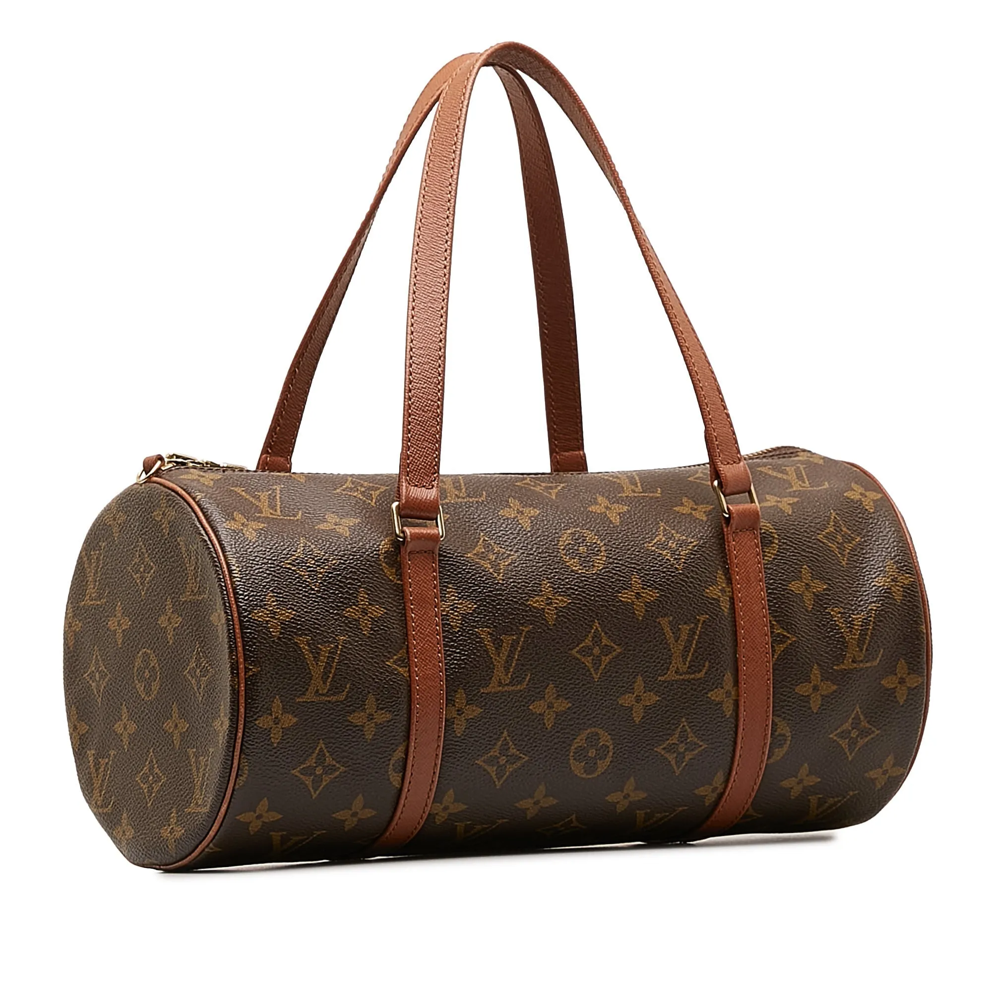 Brown Louis Vuitton Monogram Papillon 30 Handbag