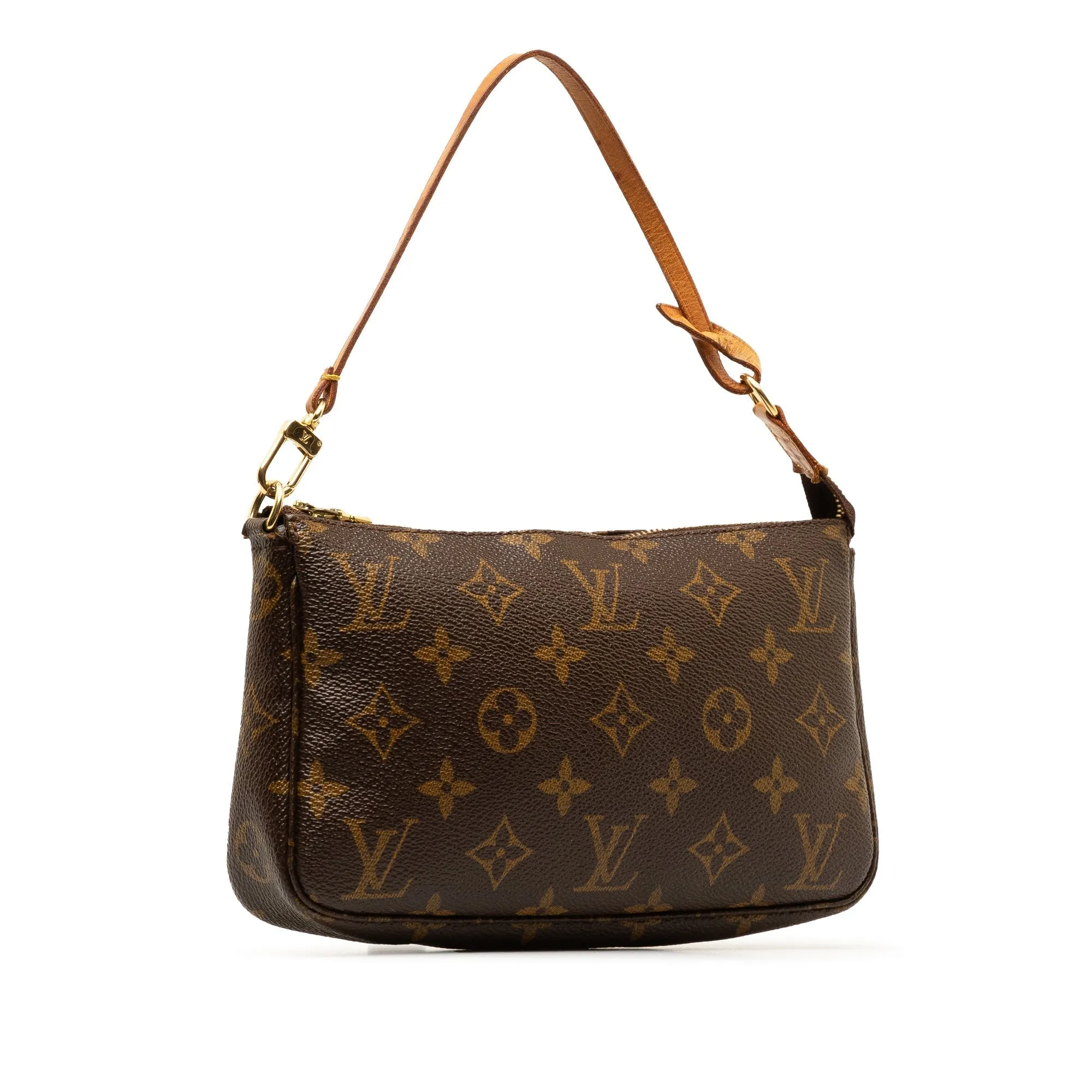 Brown Louis Vuitton Monogram Pochette Accessoires Shoulder Bag