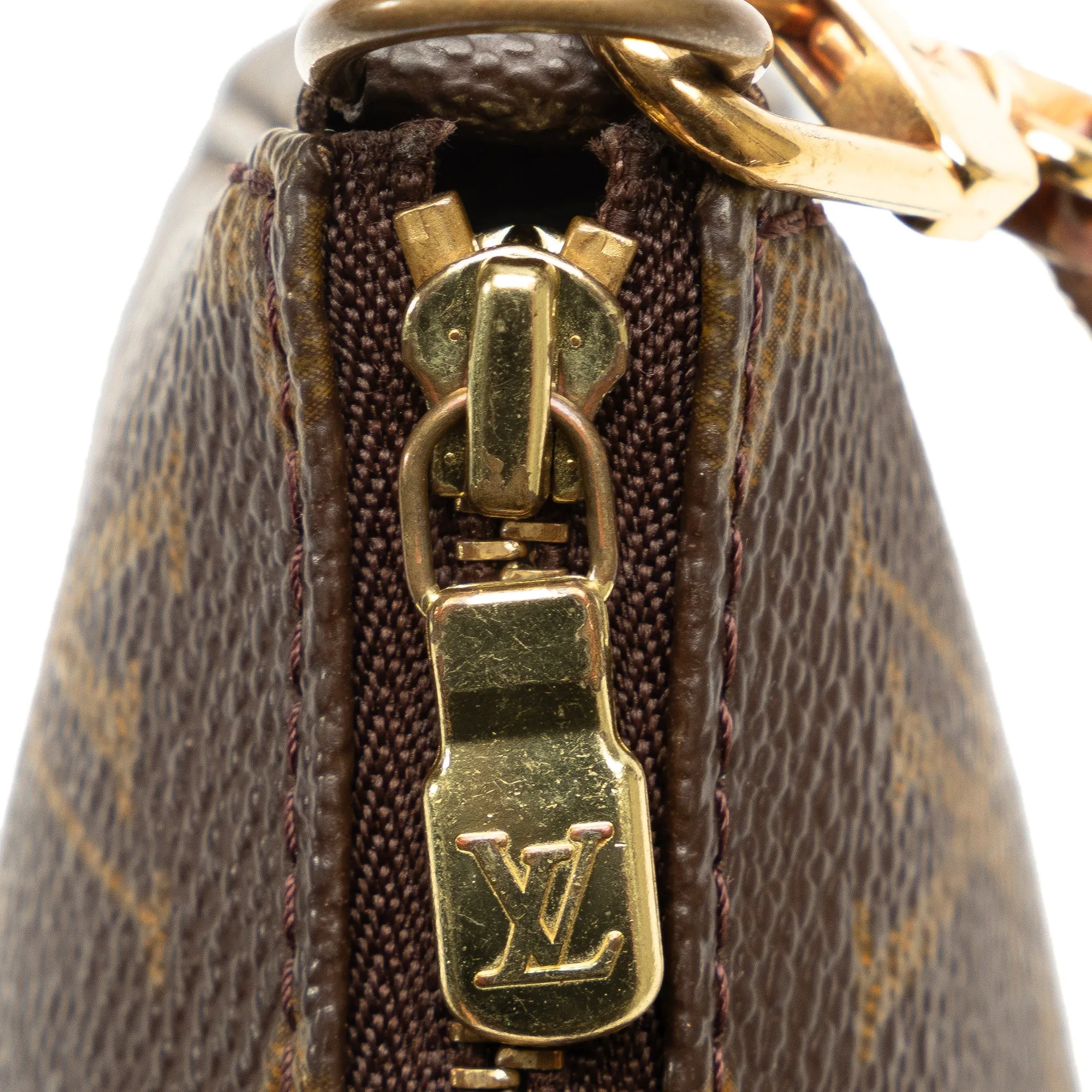 Brown Louis Vuitton Monogram Pochette Accessoires Shoulder Bag