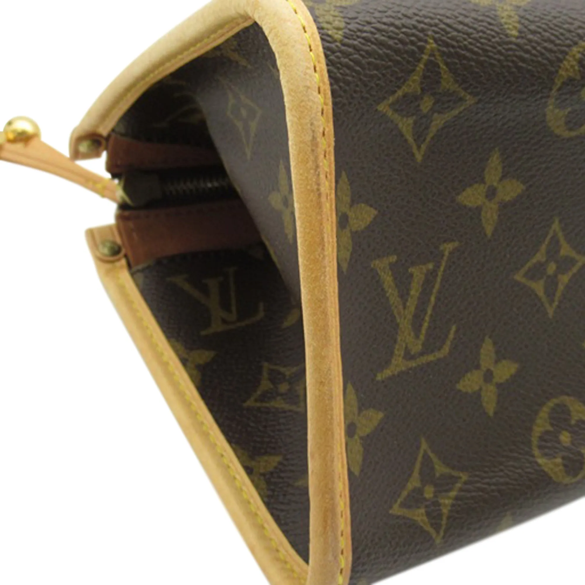 Brown Louis Vuitton Monogram Popincourt Handbag