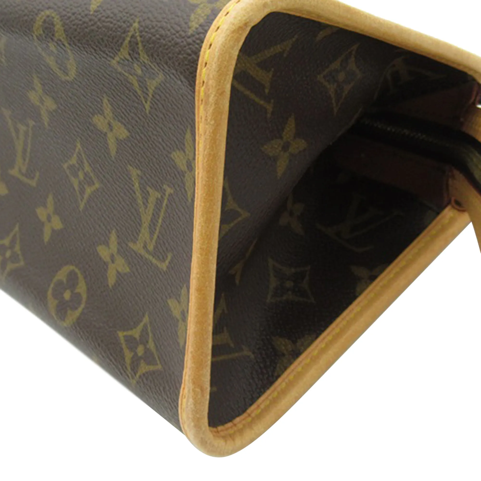 Brown Louis Vuitton Monogram Popincourt Handbag