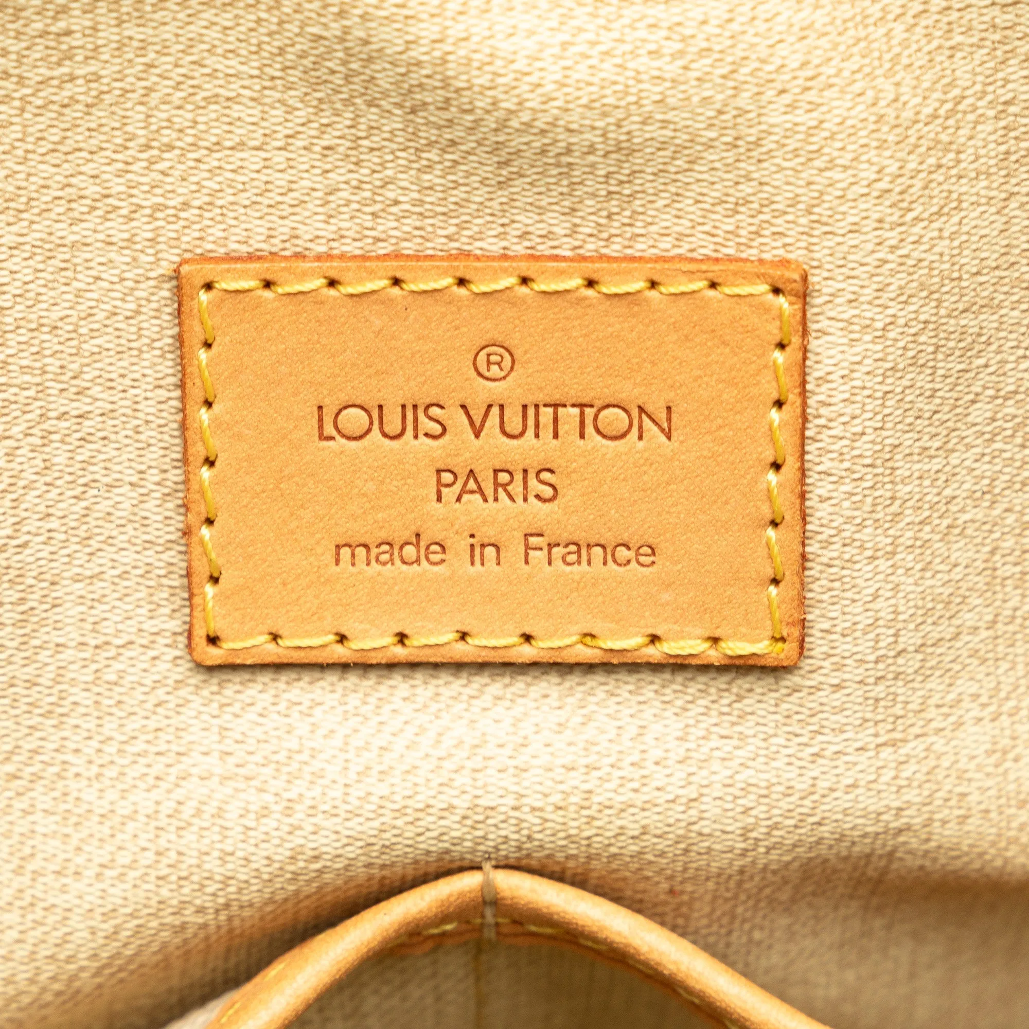 Brown Louis Vuitton Monogram Trouville Handbag