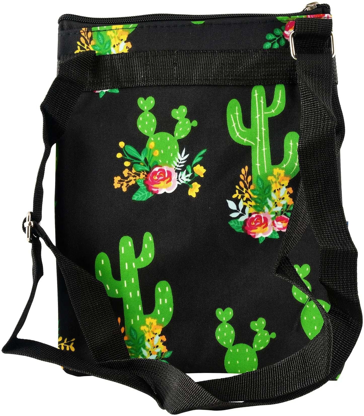 Cactus Garden Quilted Crossbody Bag