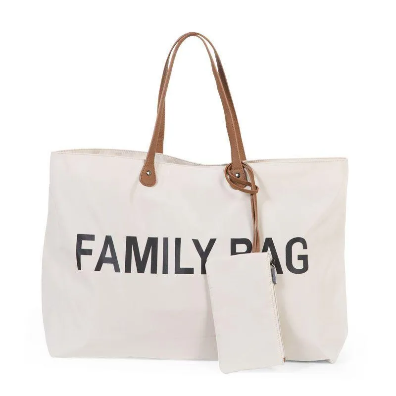 Childhome weekendtas XL Family Off White  *