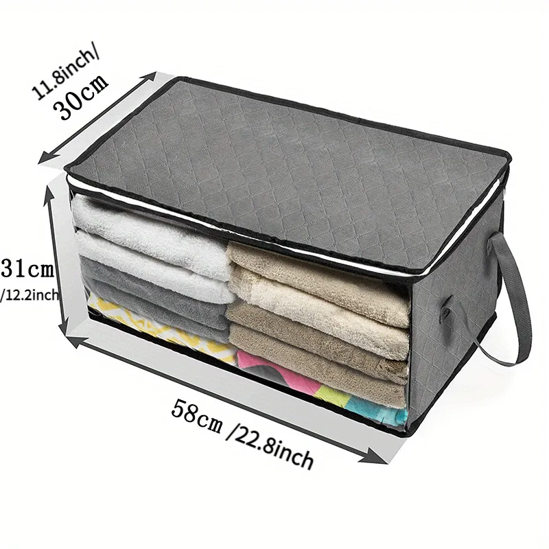 Clear Window Storage Bag Organize Wardrobe Protect Clothes