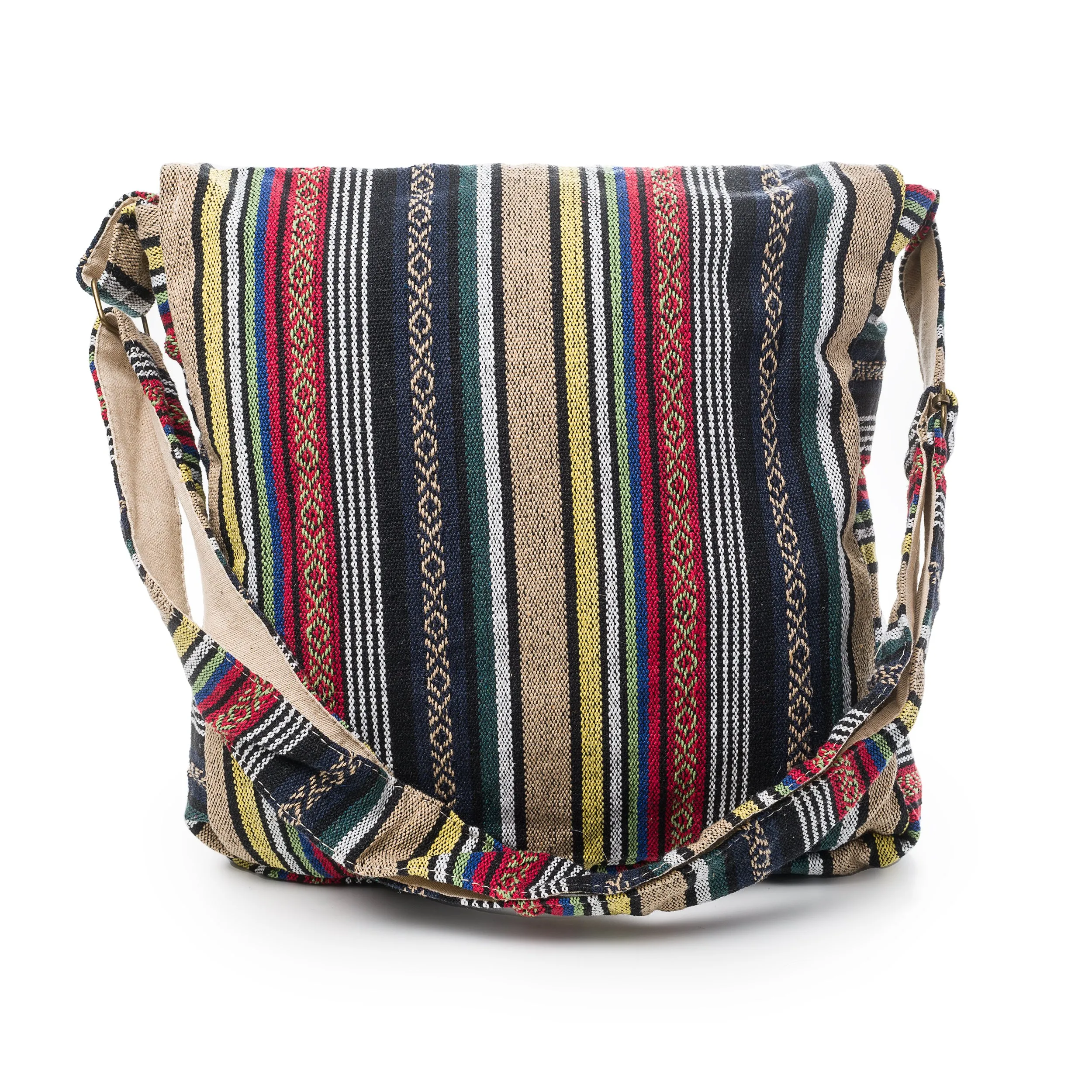 Core Hemp Crossbody Messenger Bag - Kushi