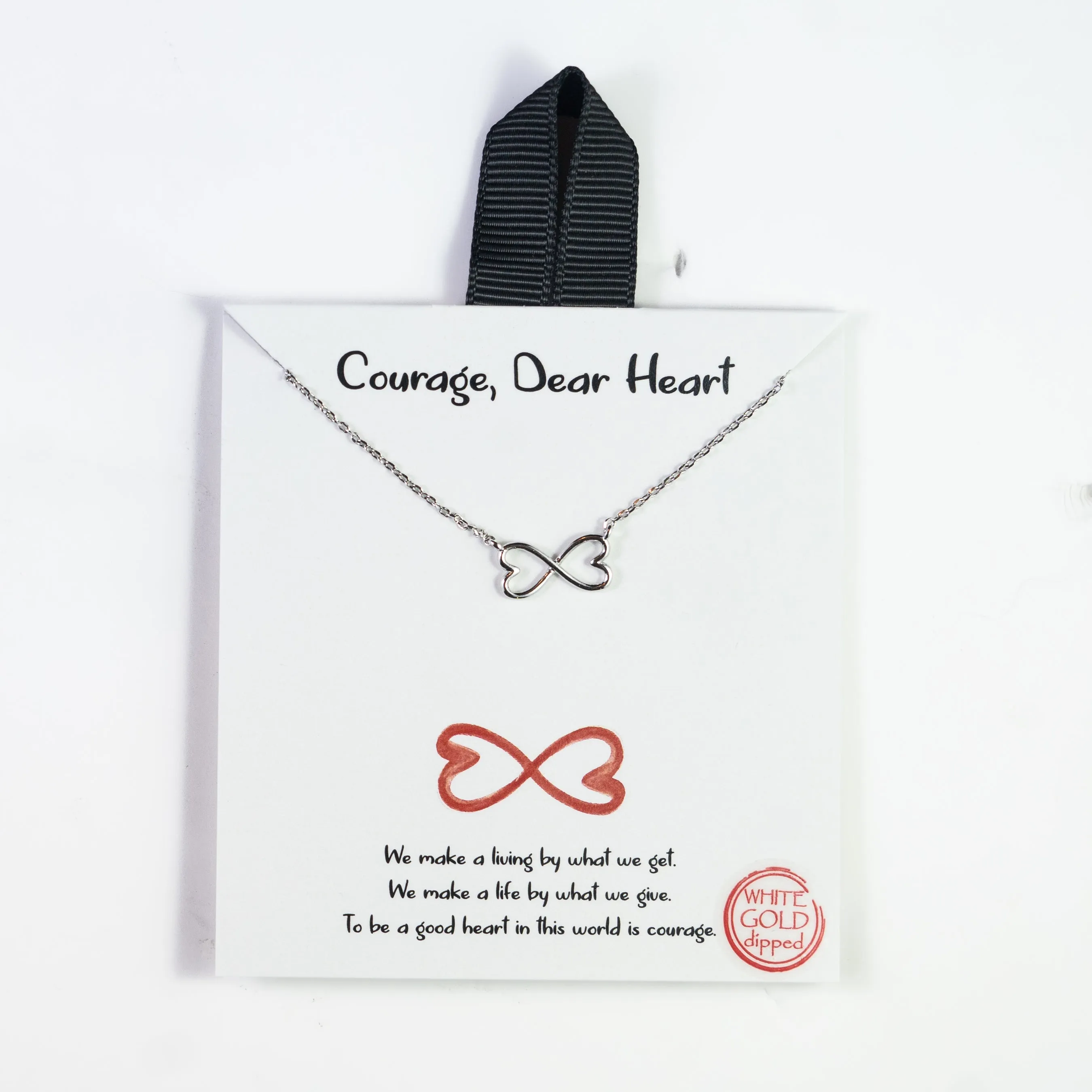 Courage, Dear Heart Necklace