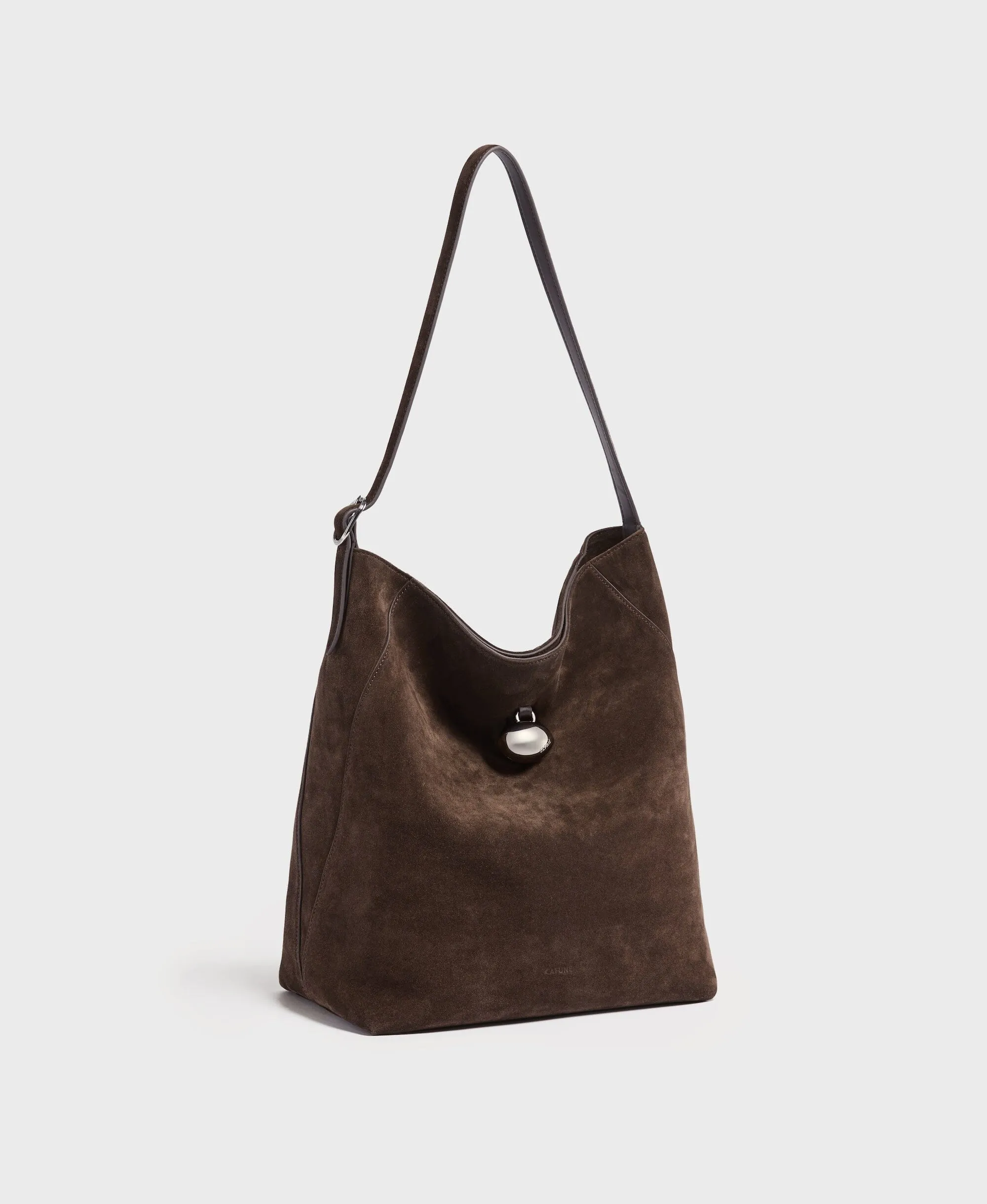 Drop Hobo - Dark Rosewood(Suede)