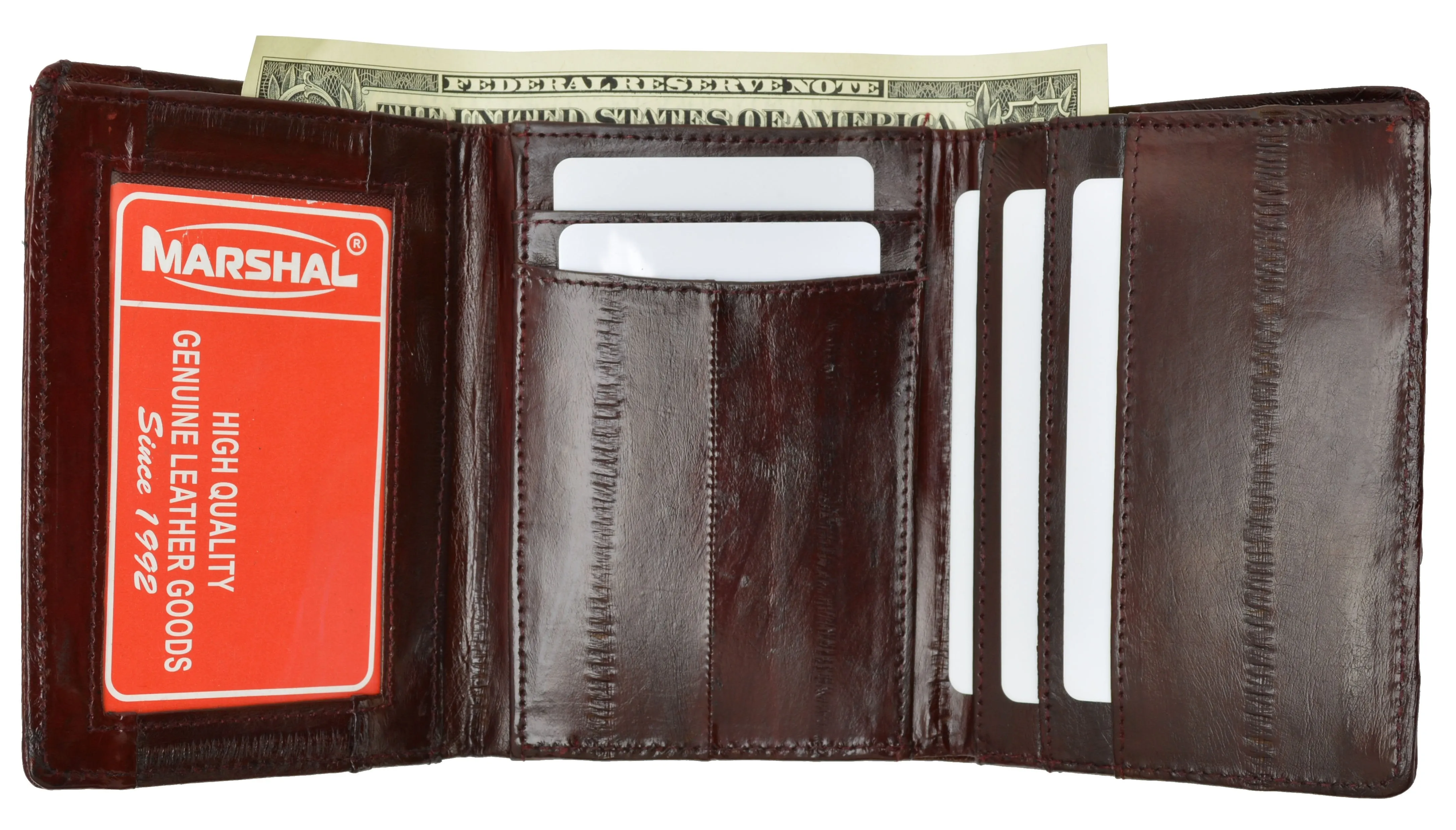 Eelskin Trifold Men's Wallets E 713