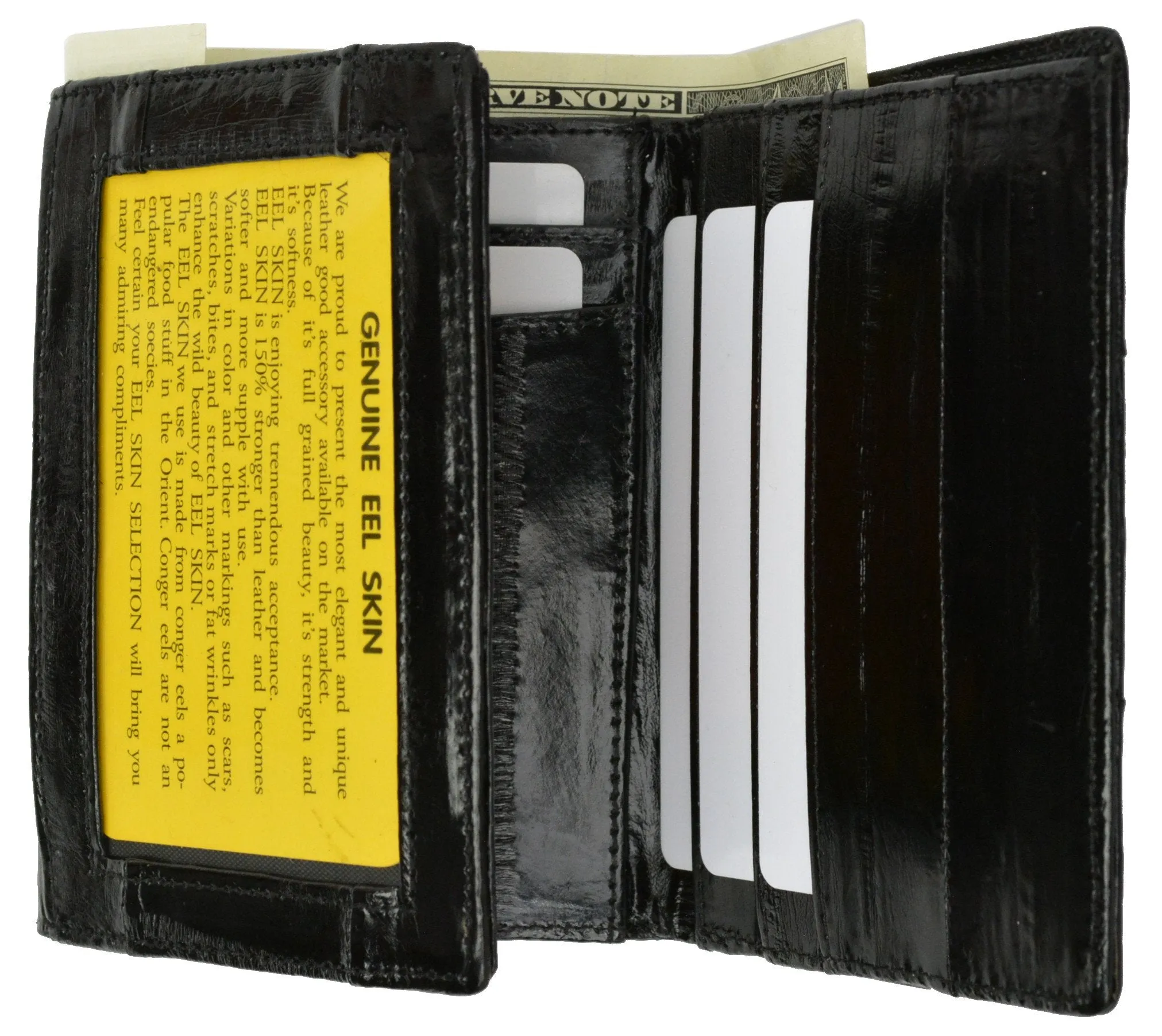 Eelskin Trifold Men's Wallets E 713