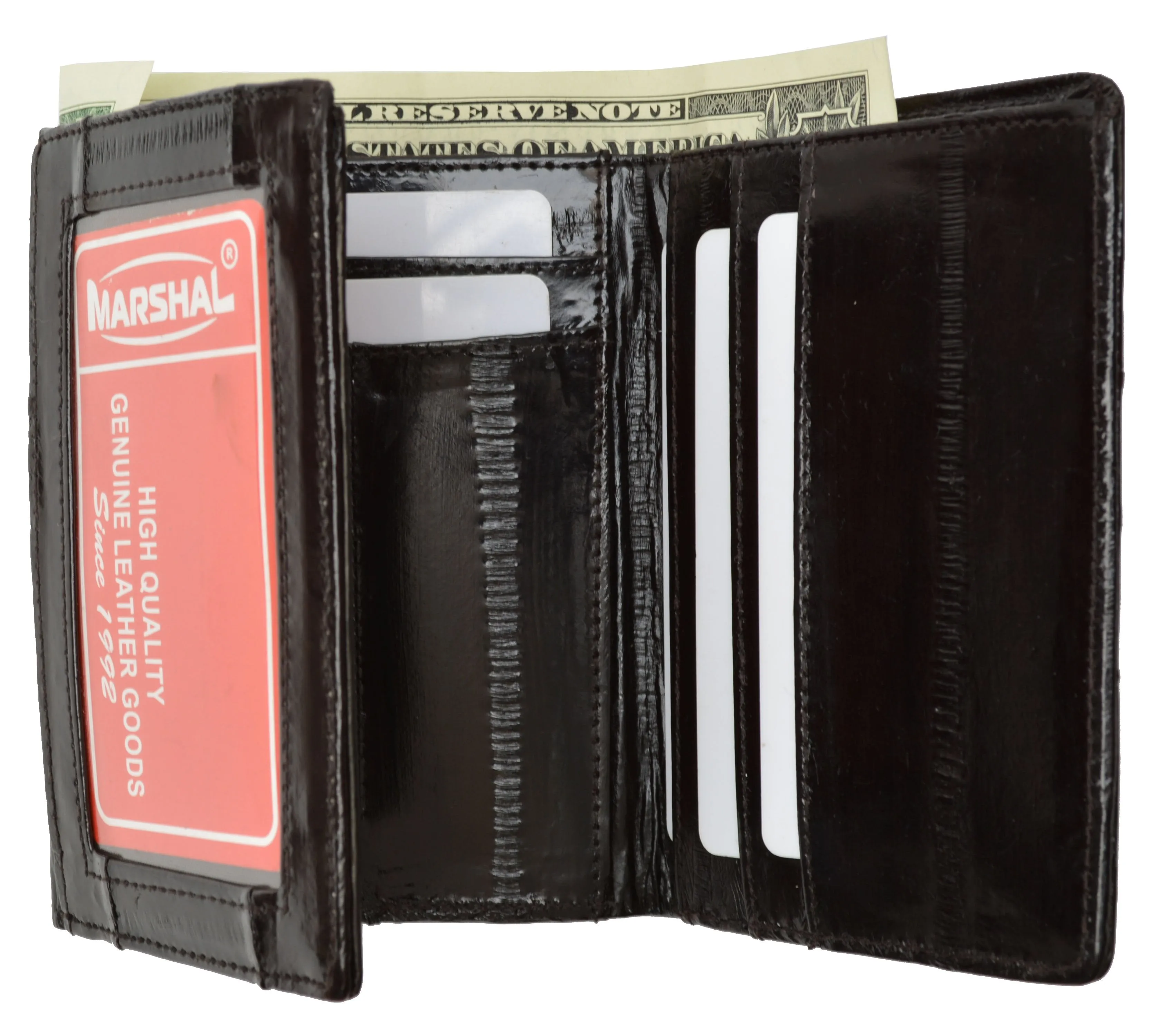 Eelskin Trifold Men's Wallets E 713