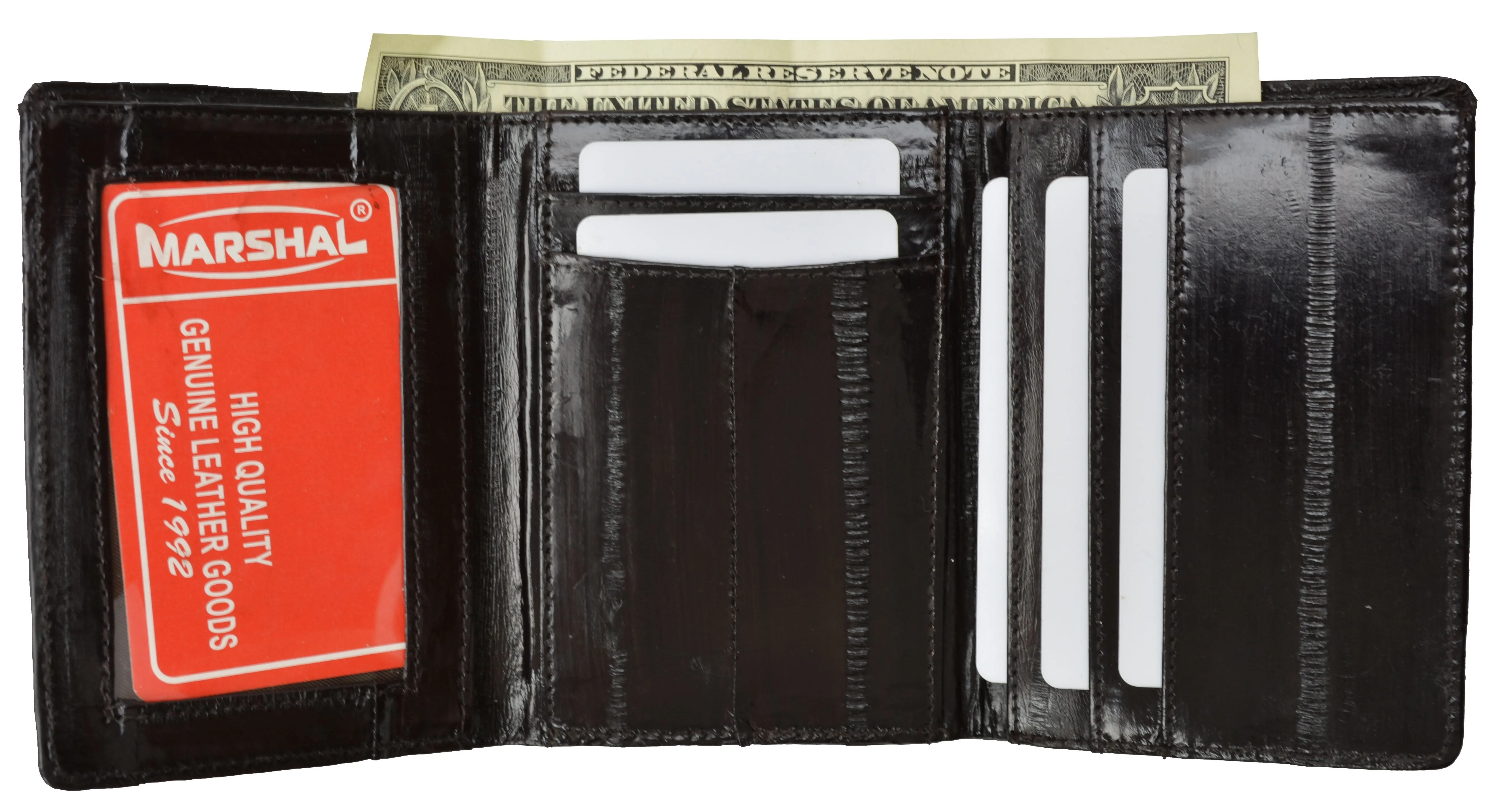 Eelskin Trifold Men's Wallets E 713