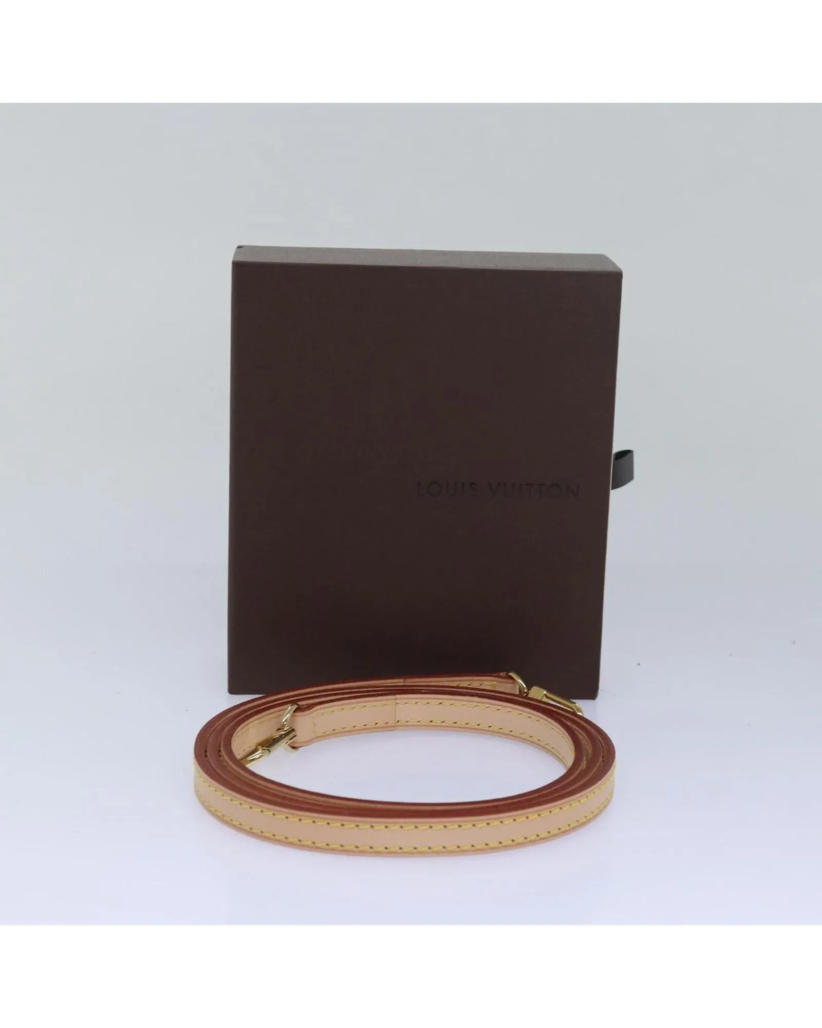 Elegant Leather Shoulder Strap with Box