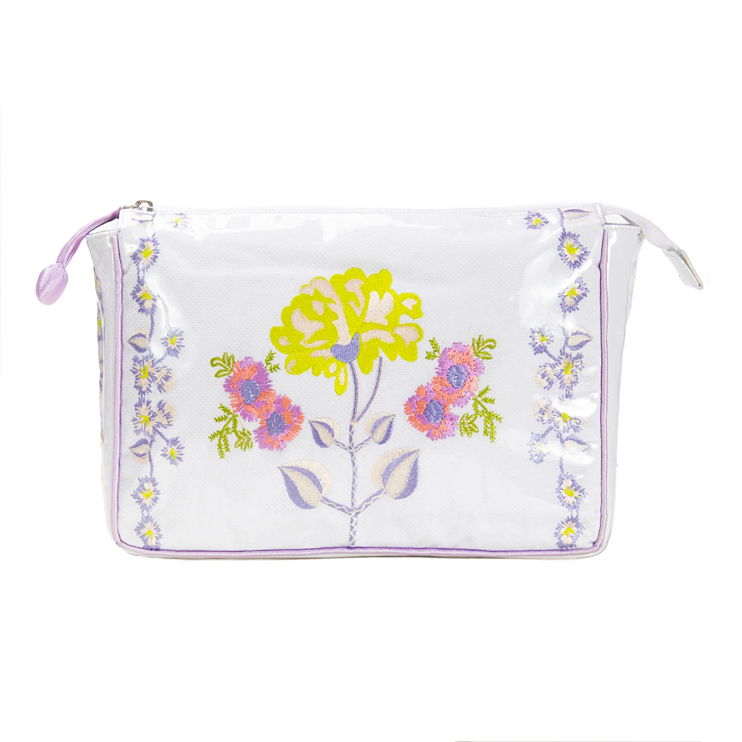 Embroidered Make-Up Bag