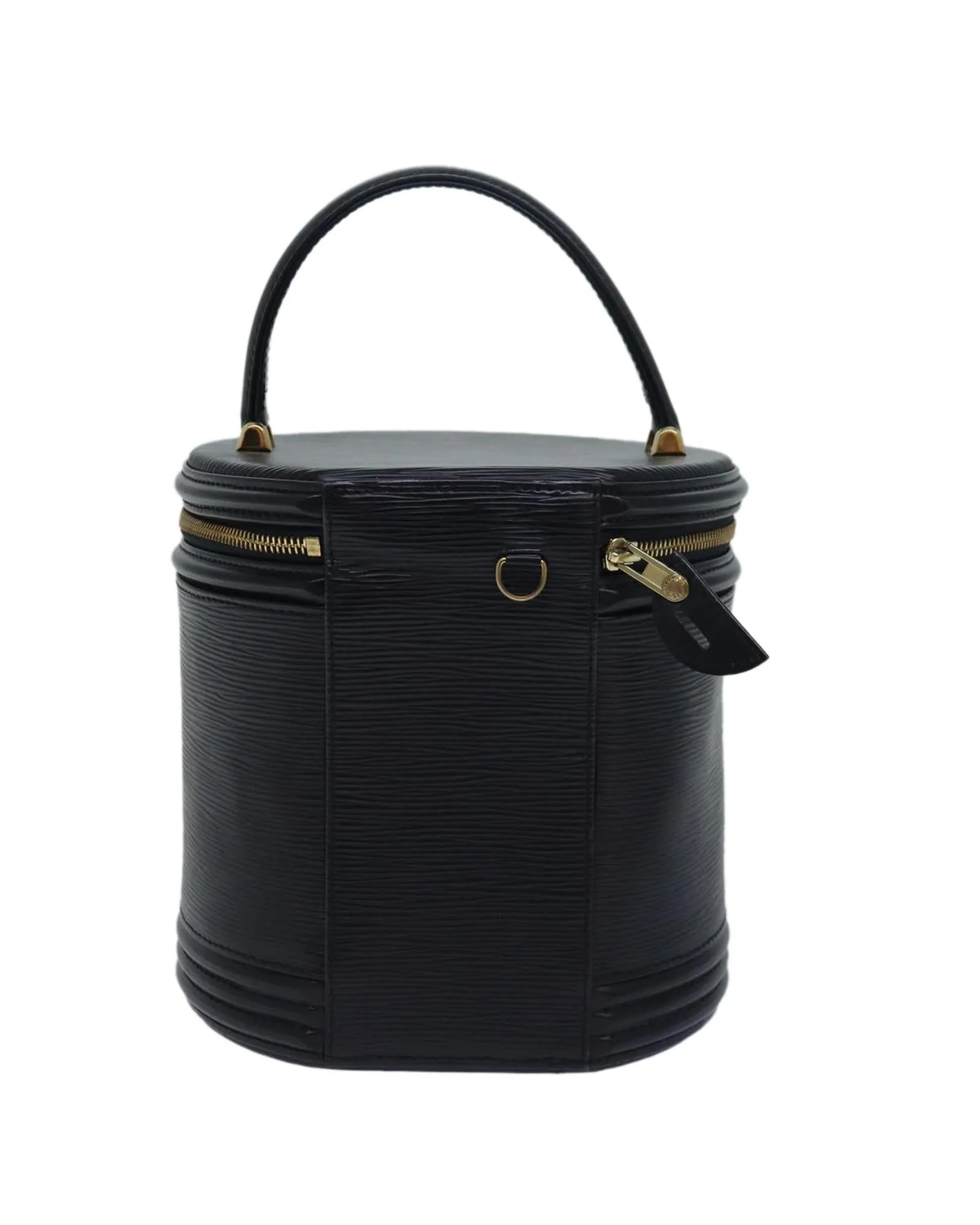 Epi Leather Cannes Hand Bag with Top Handle and Zip Closure