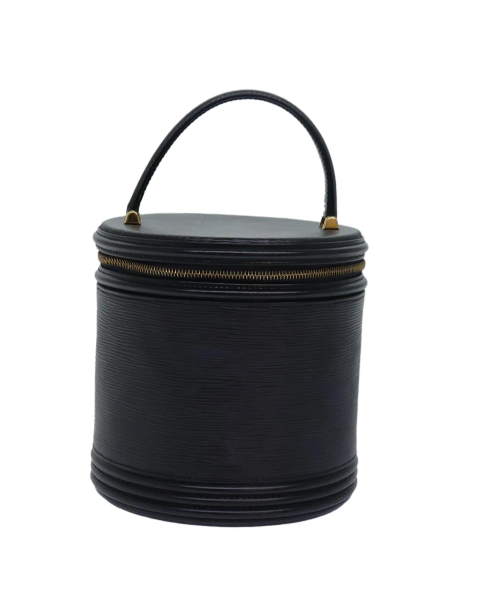 Epi Leather Cannes Hand Bag with Top Handle and Zip Closure