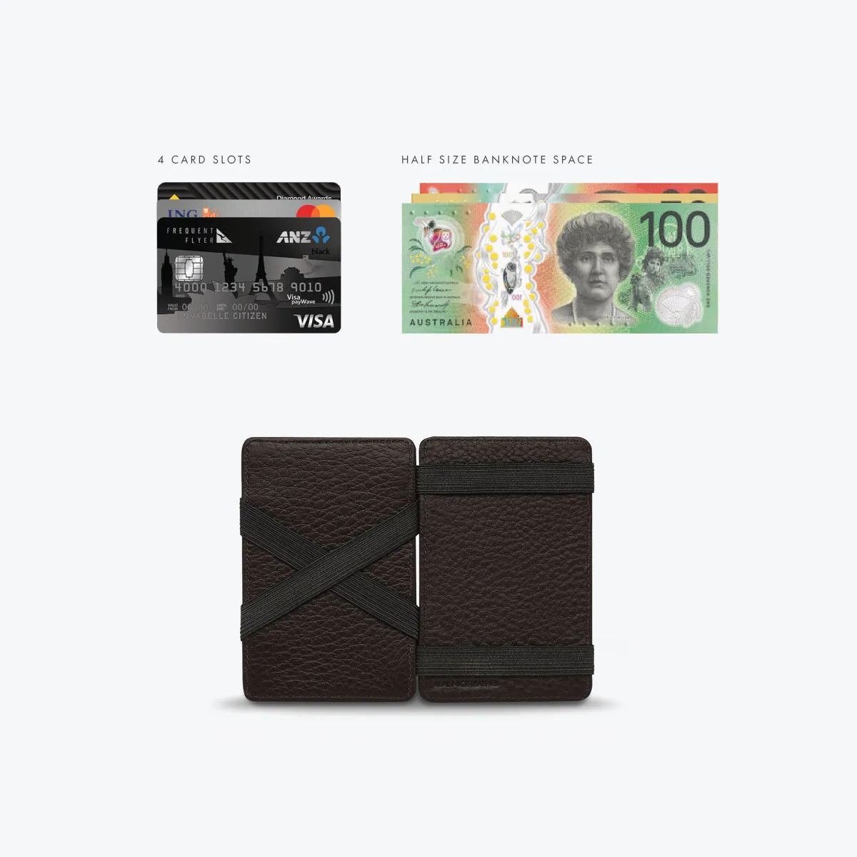 Flip Wallet - Chocolate