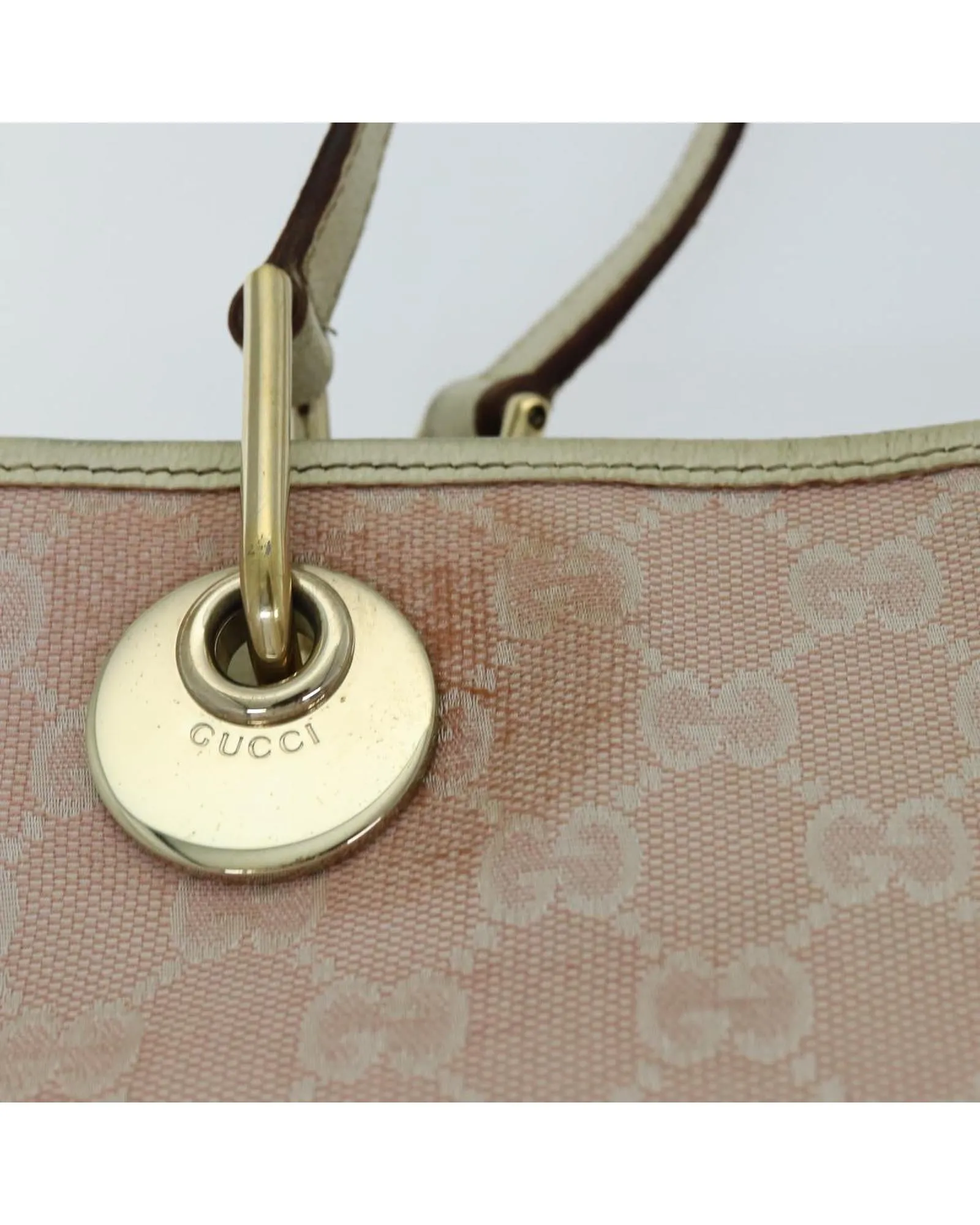 GG Canvas Tote Bag with Handle Drop