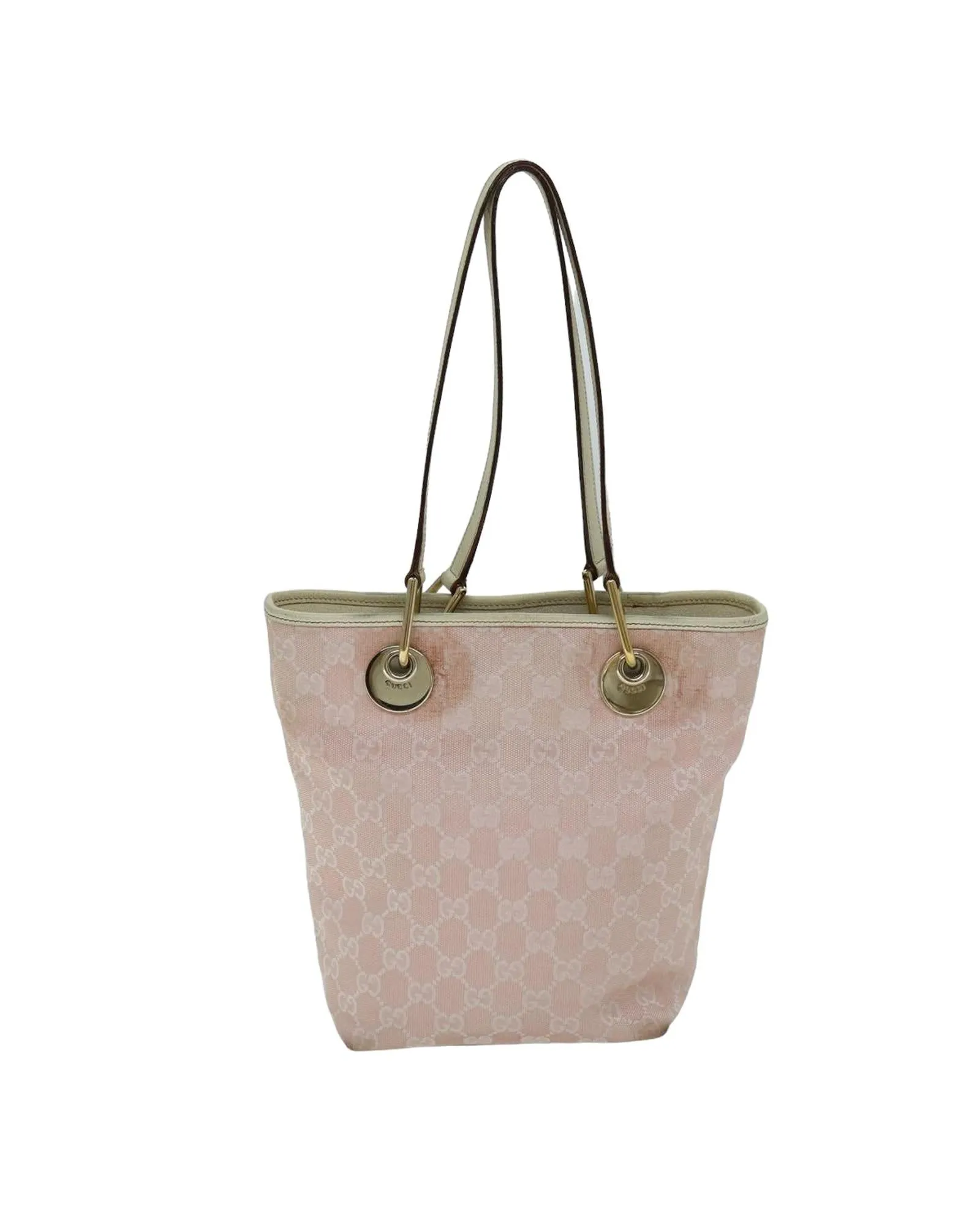 GG Canvas Tote Bag with Handle Drop