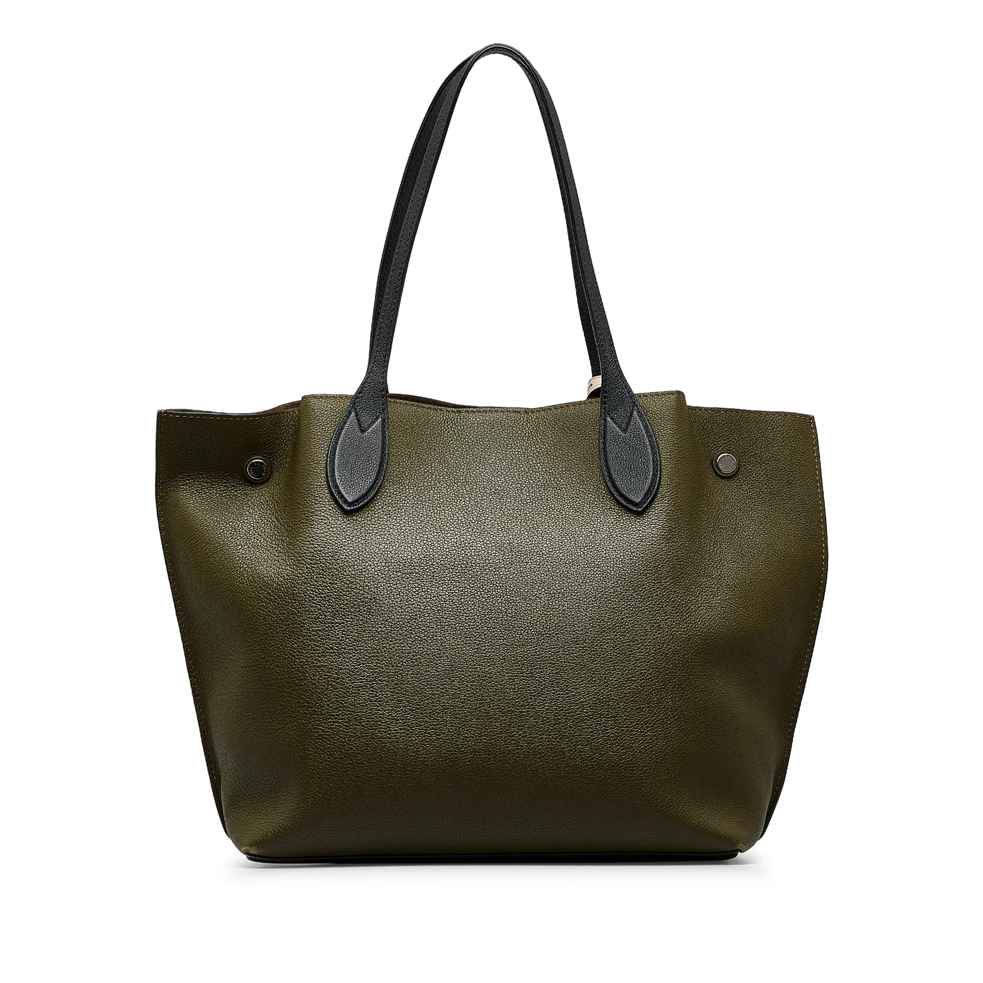 Green Louis Vuitton Lockme Go Tote