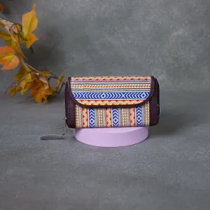 Handmade Wallets -  Dual Zip Multi-Colour Design