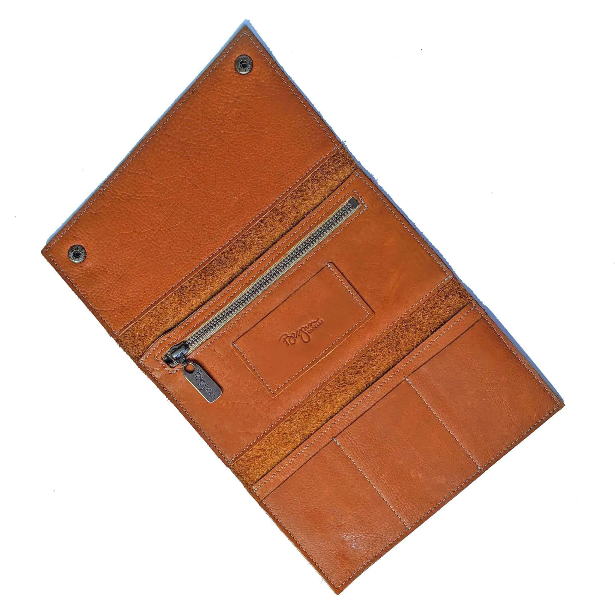 Kimerly Tri-fold Wallet - Whiskey