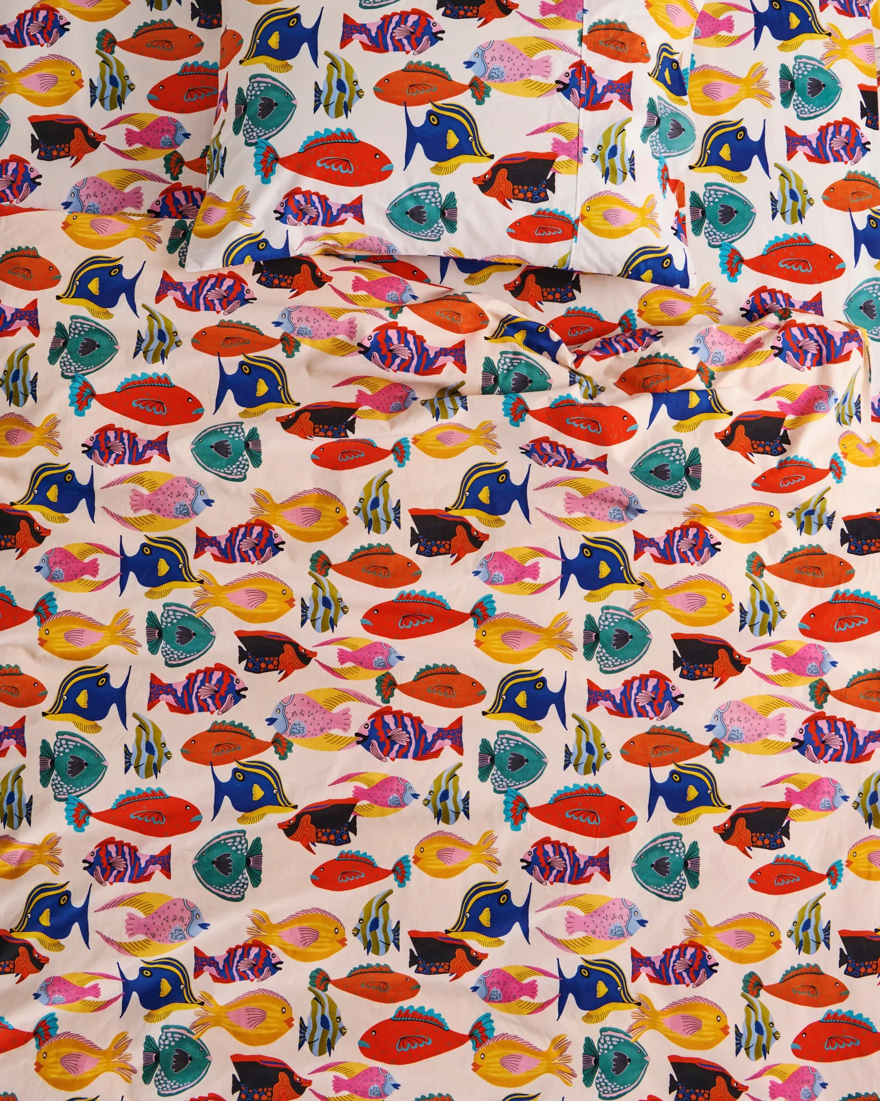 Kip & Co Fishy Business Organic Cotton Quilt Cover