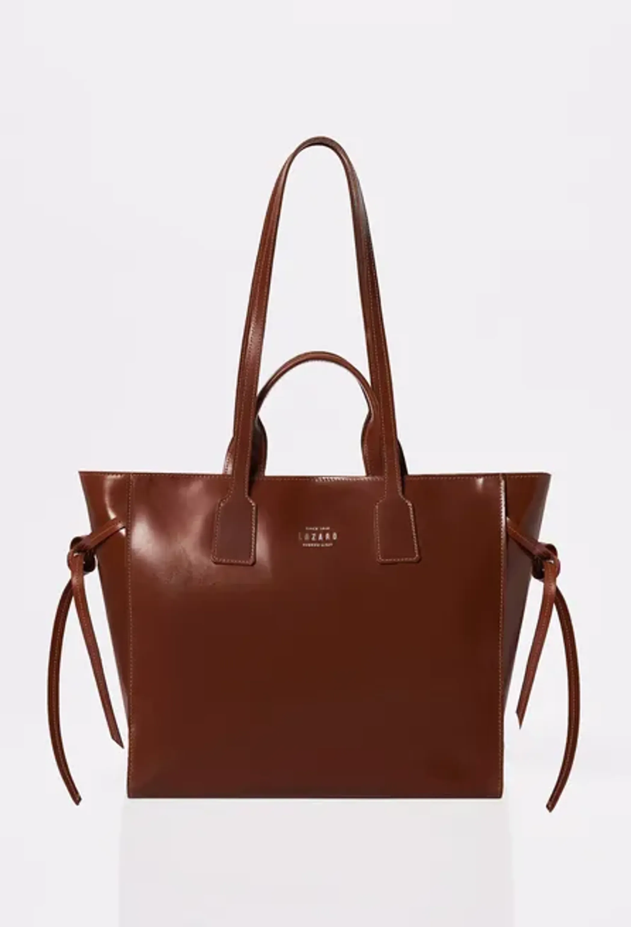 Leather Tote Bag 'Lambro'