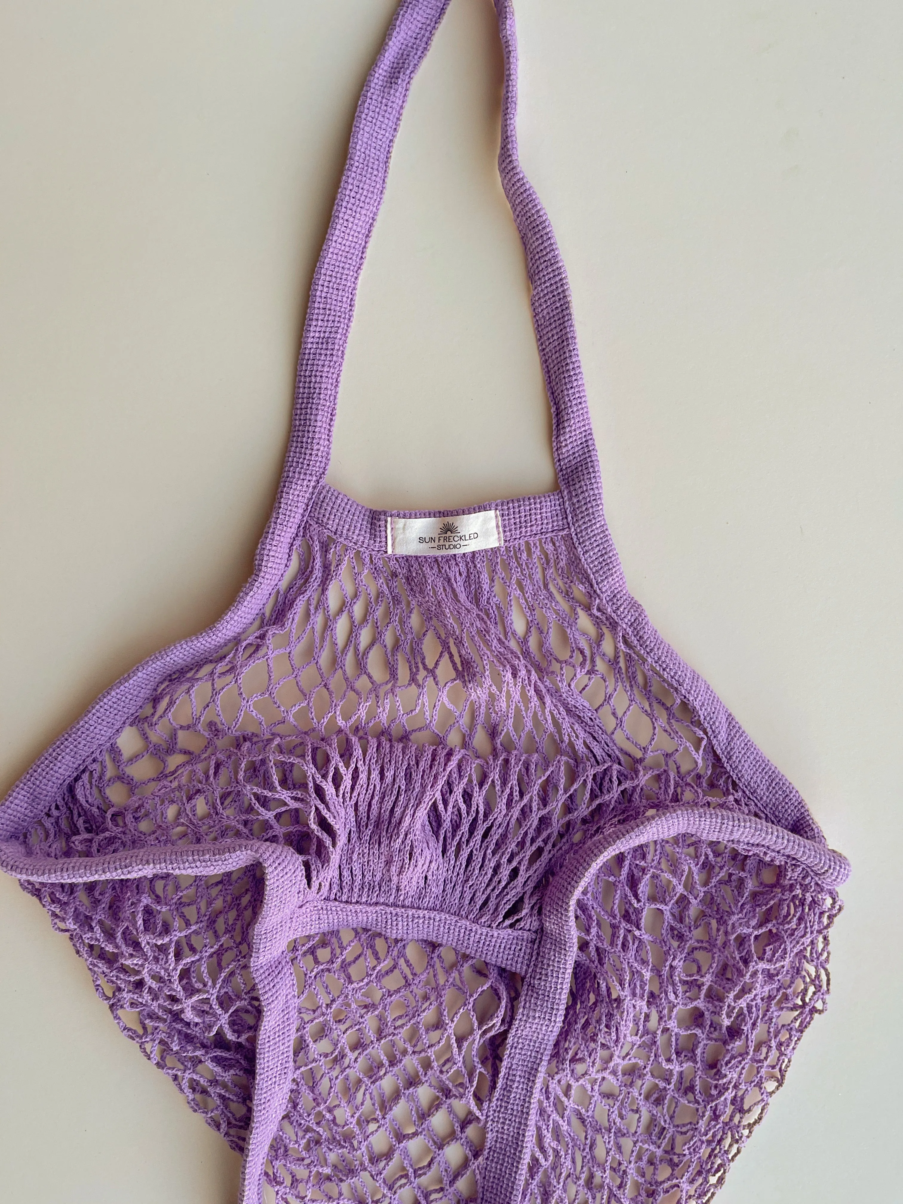 Lilac Market Bag