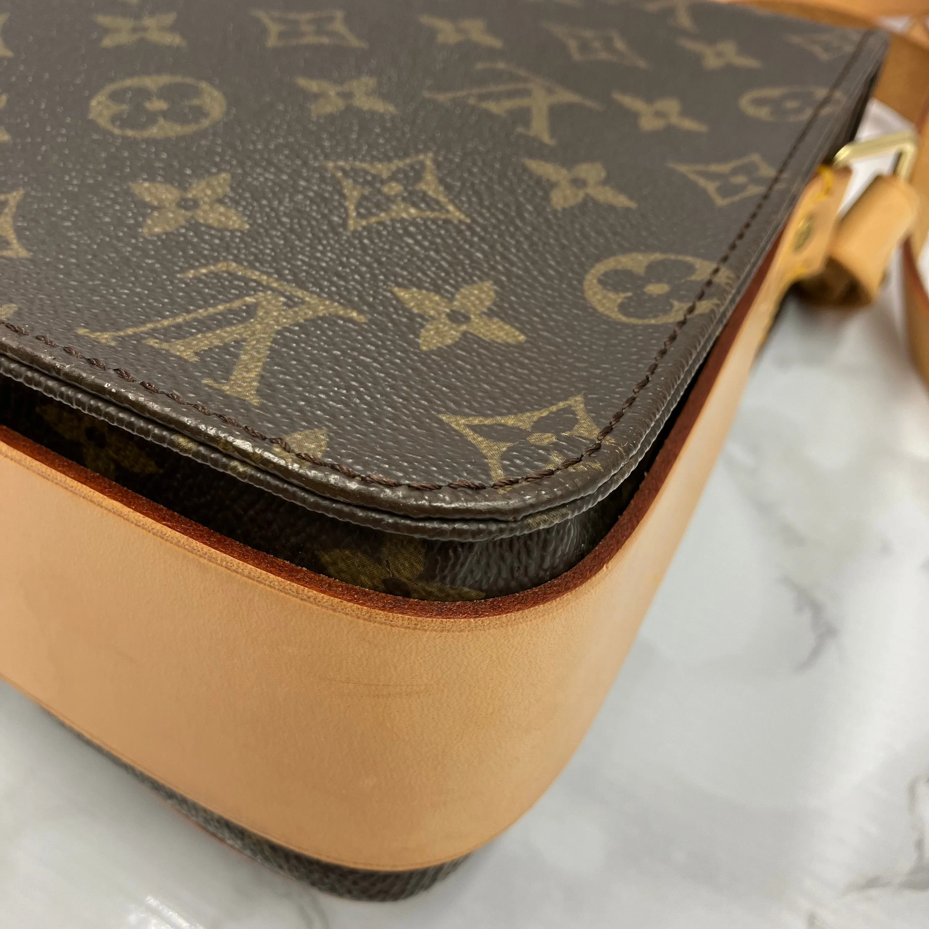 LOUIS VUITTON Monogram Cartouchelle