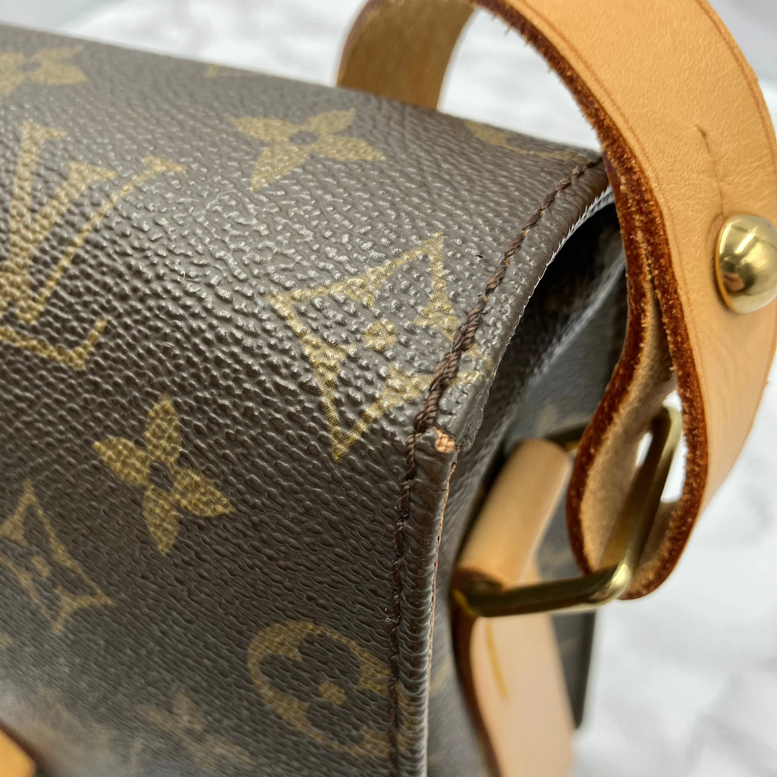 LOUIS VUITTON Monogram Cartouchelle