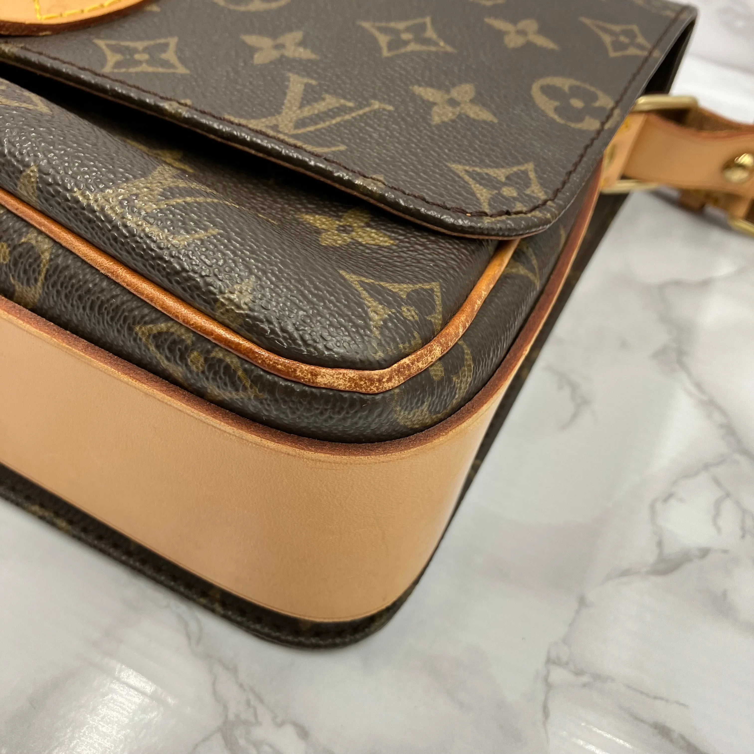 LOUIS VUITTON Monogram Cartouchelle