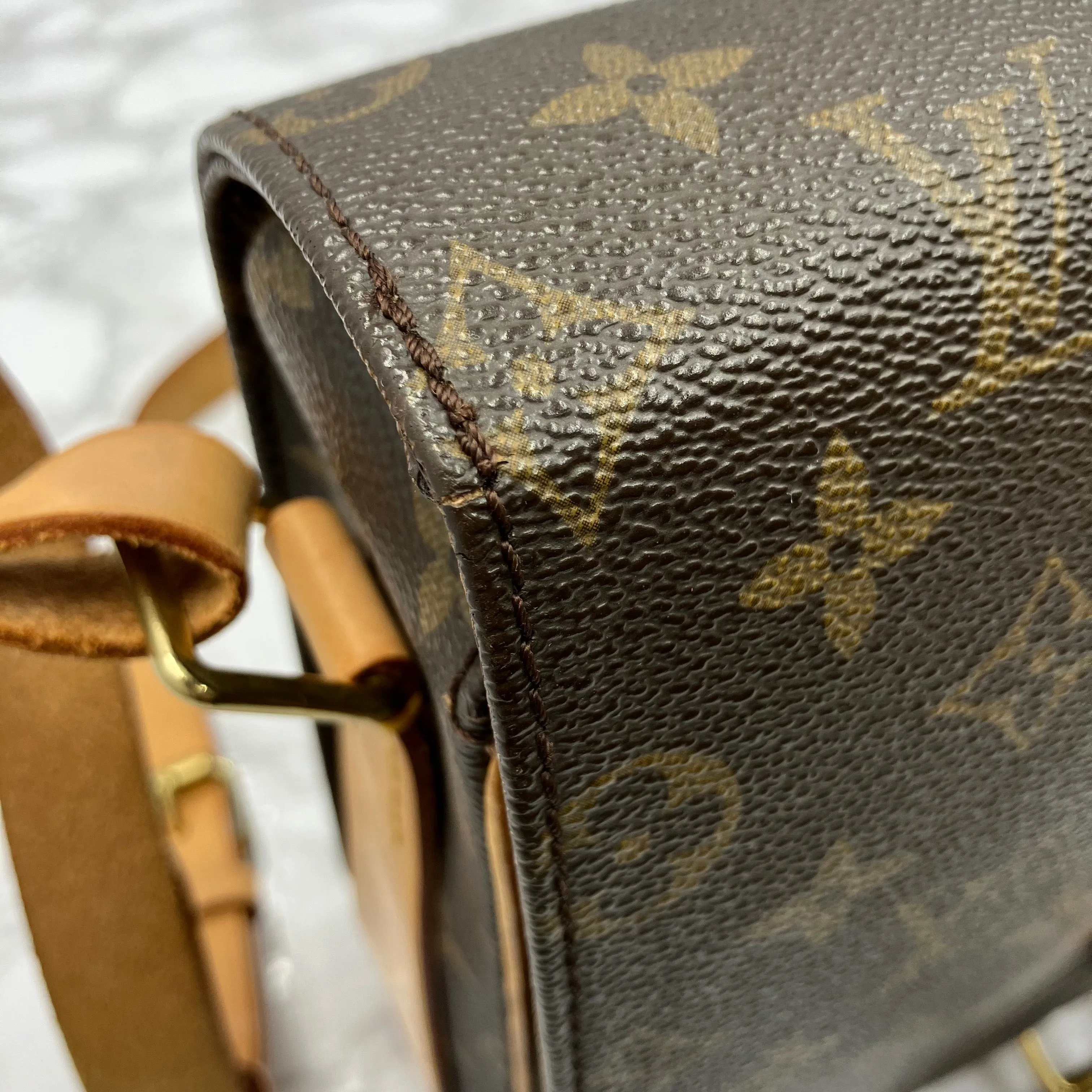 LOUIS VUITTON Monogram Cartouchelle